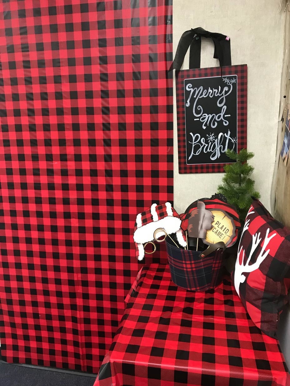 Buffalo Plaid Photobooth