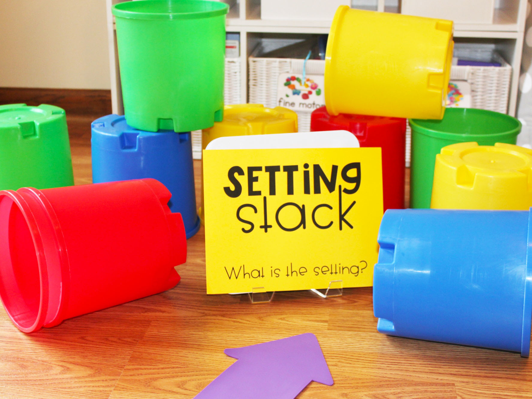 Fun movemement activity for reading comprehension