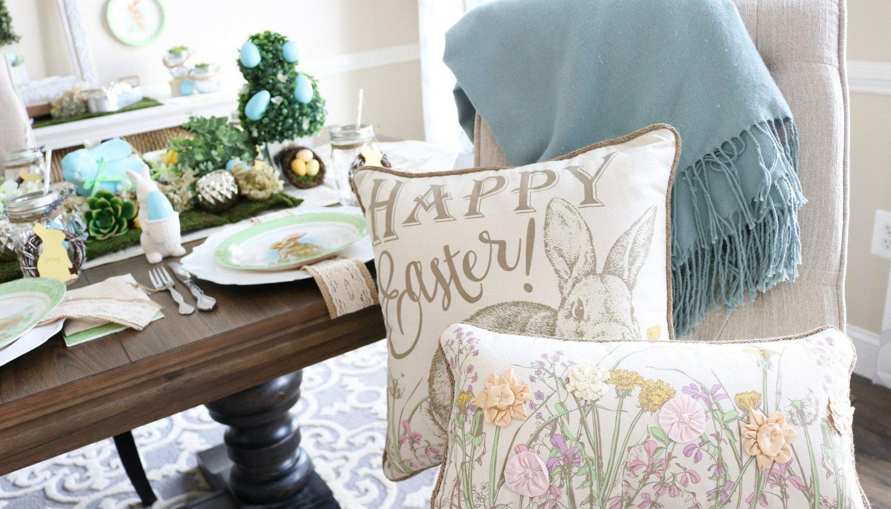modern farmhouse easter brunch ideas