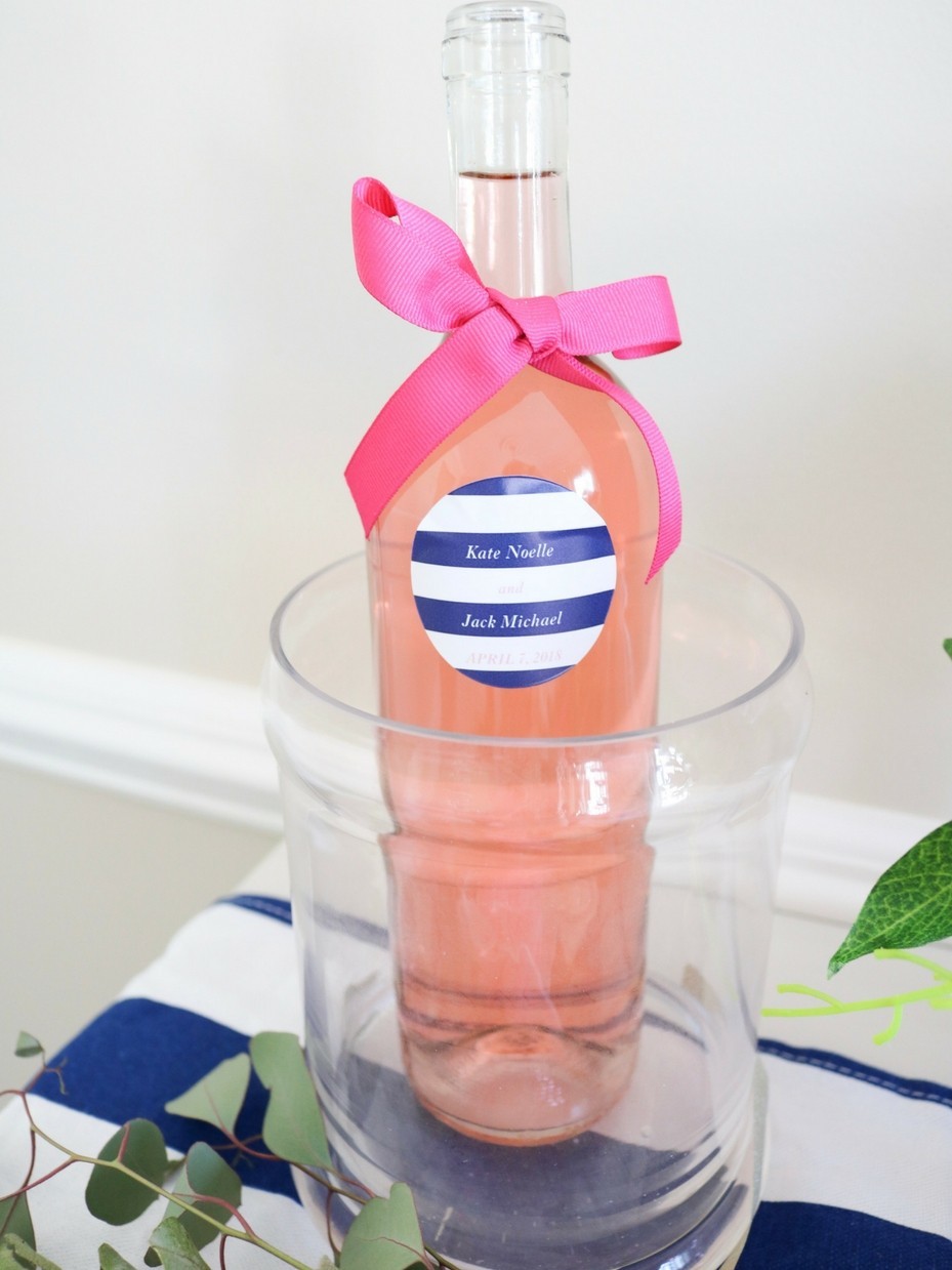 Pink and Navy Spring Wedding Ideas