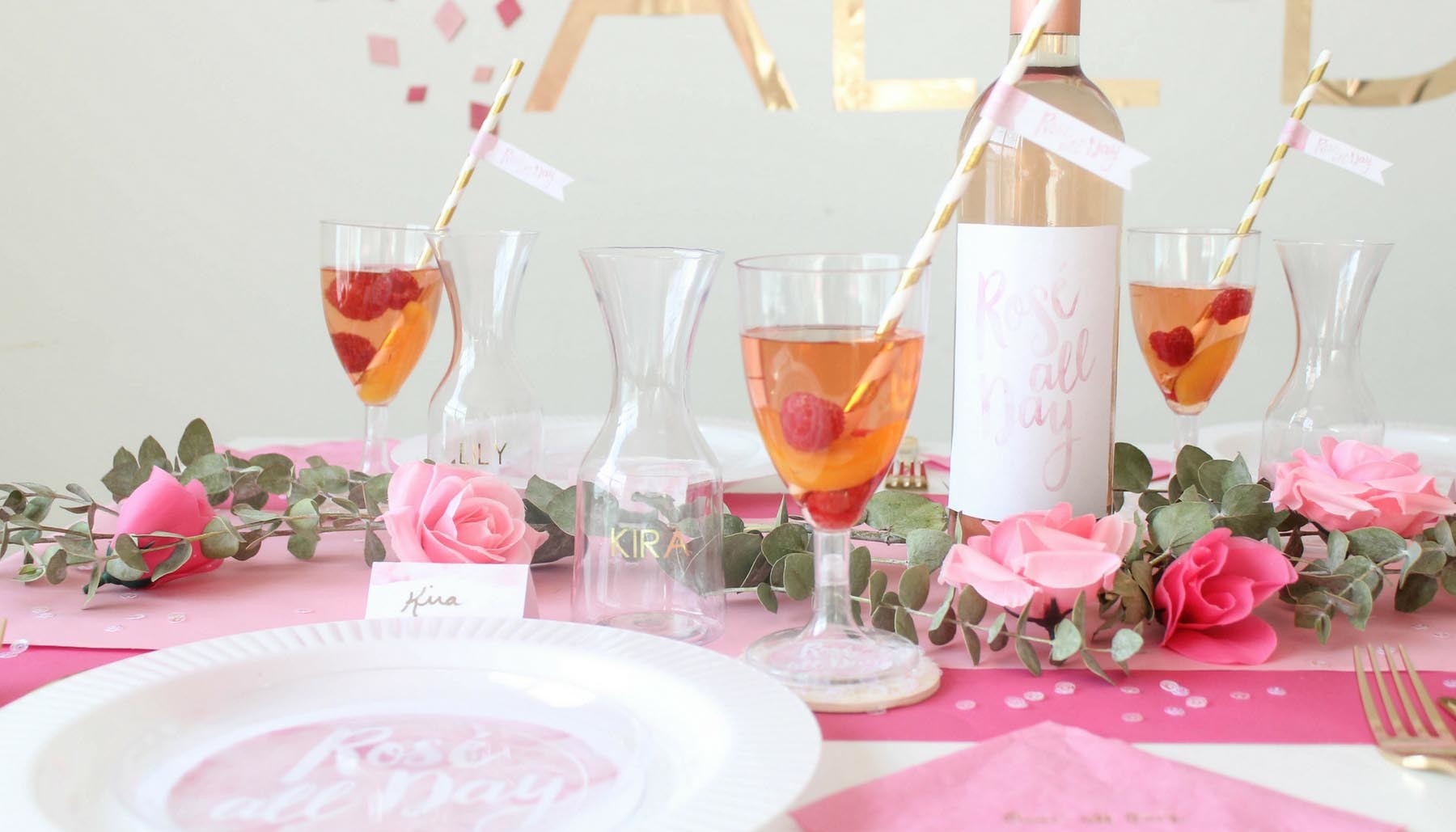 Rose' All Day Bridal Shower Rose' Sangria