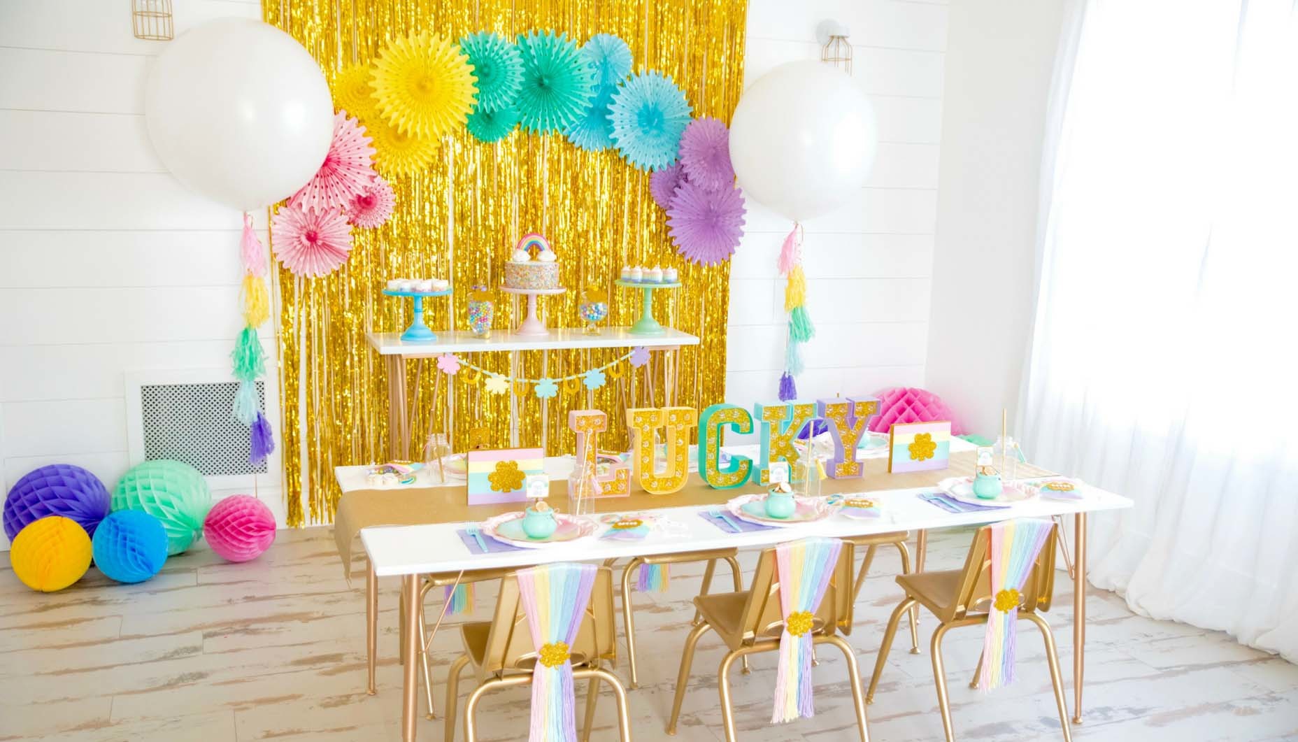 Pastel St. Patrick's Day Party