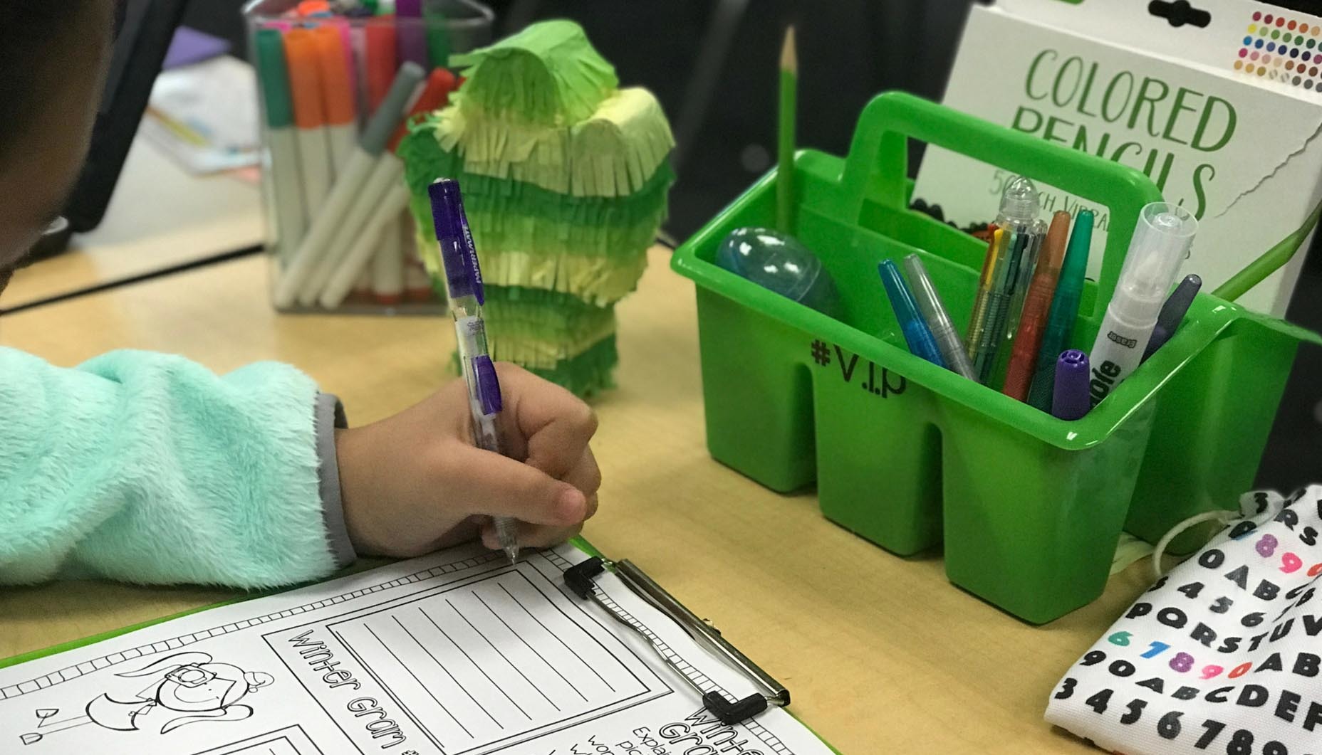 Classroom V.I.P box as a behavior incentive or reward