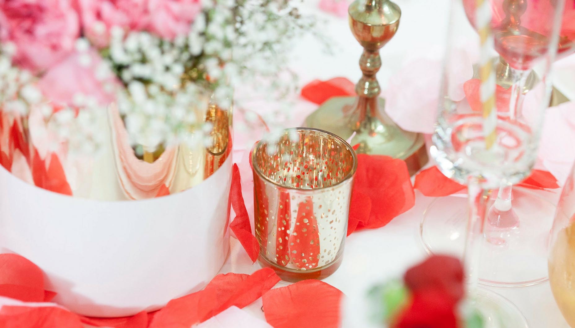 Red-&-Pink-Hearts-Wedding-votives