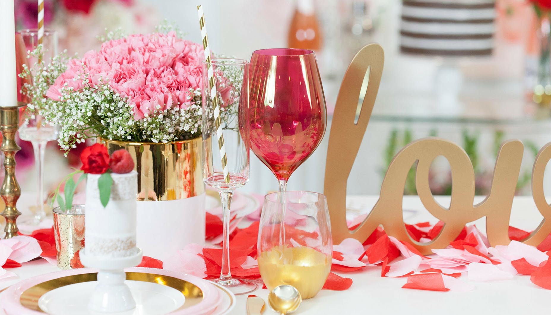 Red-&-Pink-Hearts-Wedding-glassware