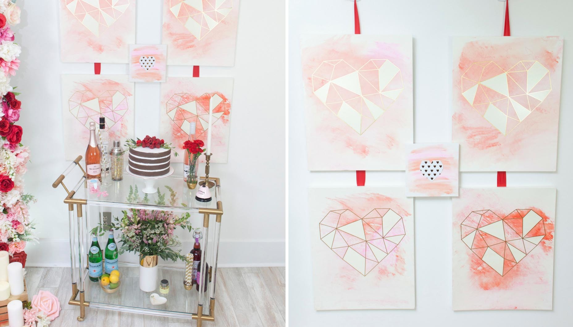 Red-&-Pink-Hearts-Wedding-geo-heart-backdrop