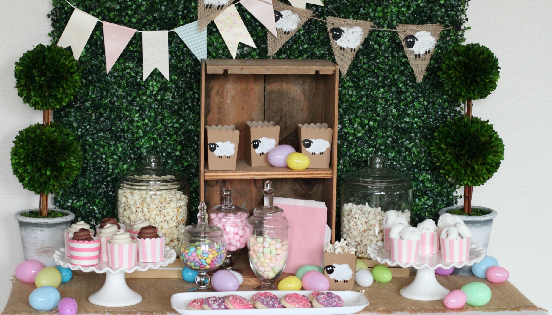 Little Lamb Easter Egg Hunt Party