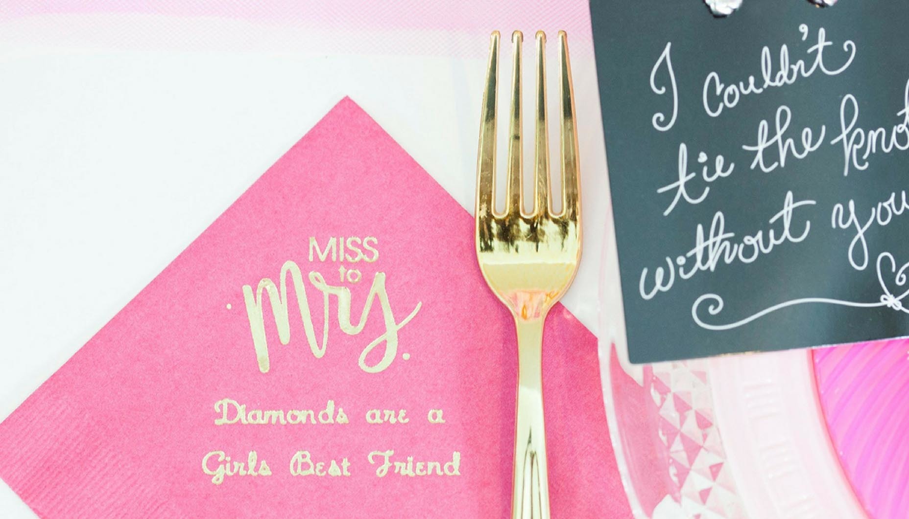 Diamonds-are-a-girls-best-friend-bridal-shower-napkin-at-setting