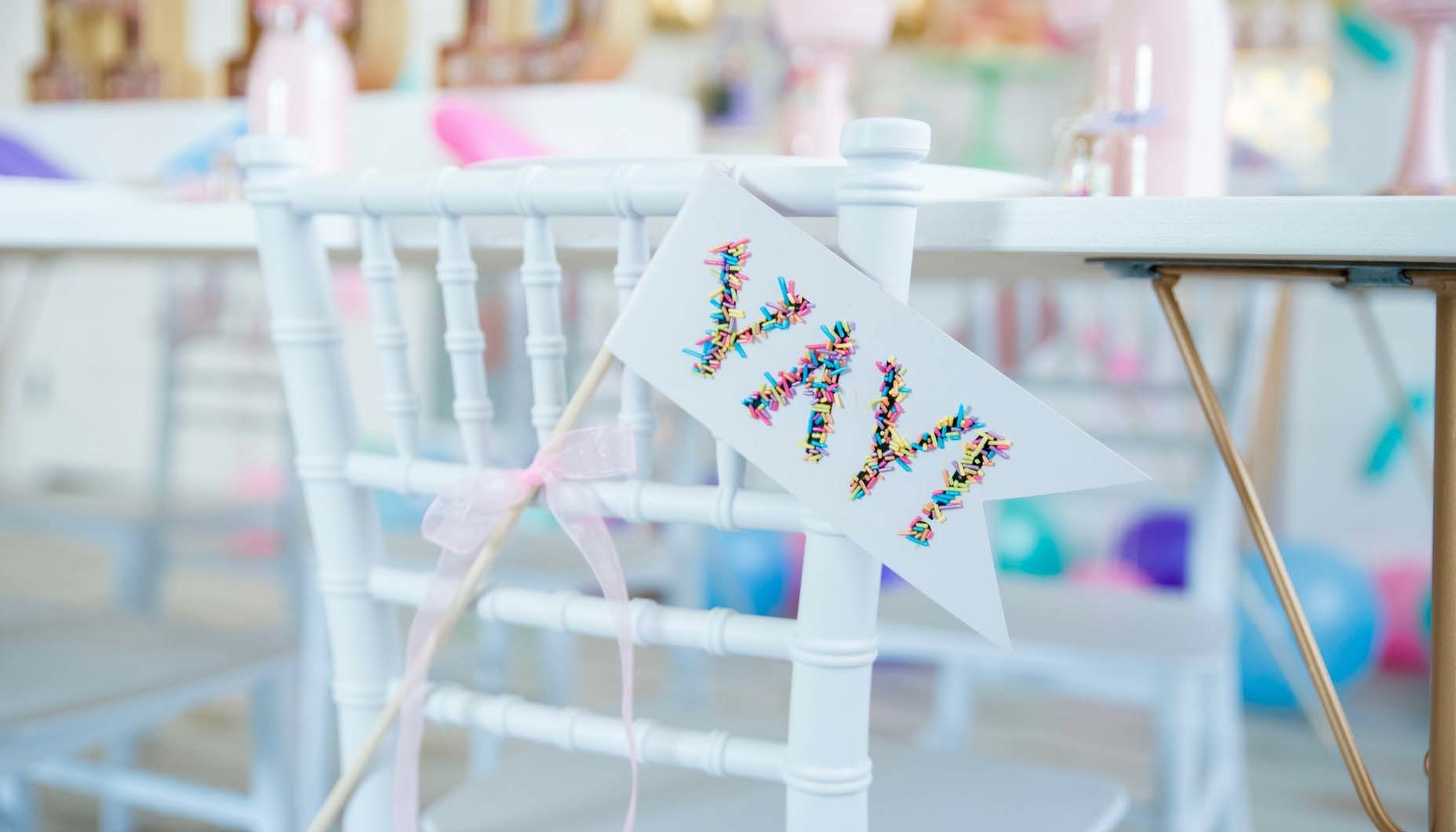 Watercolor Rainbow Tween Birthday Party