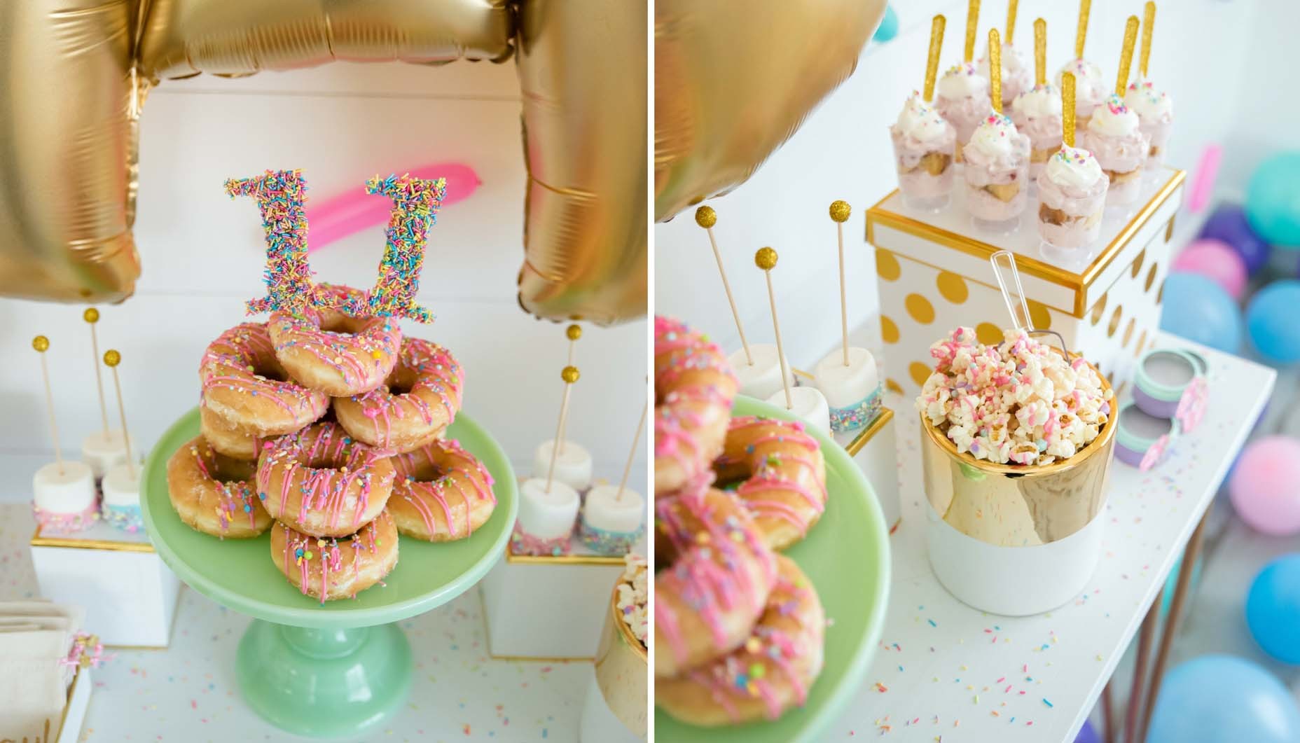 Watercolor Rainbow Tween Party
