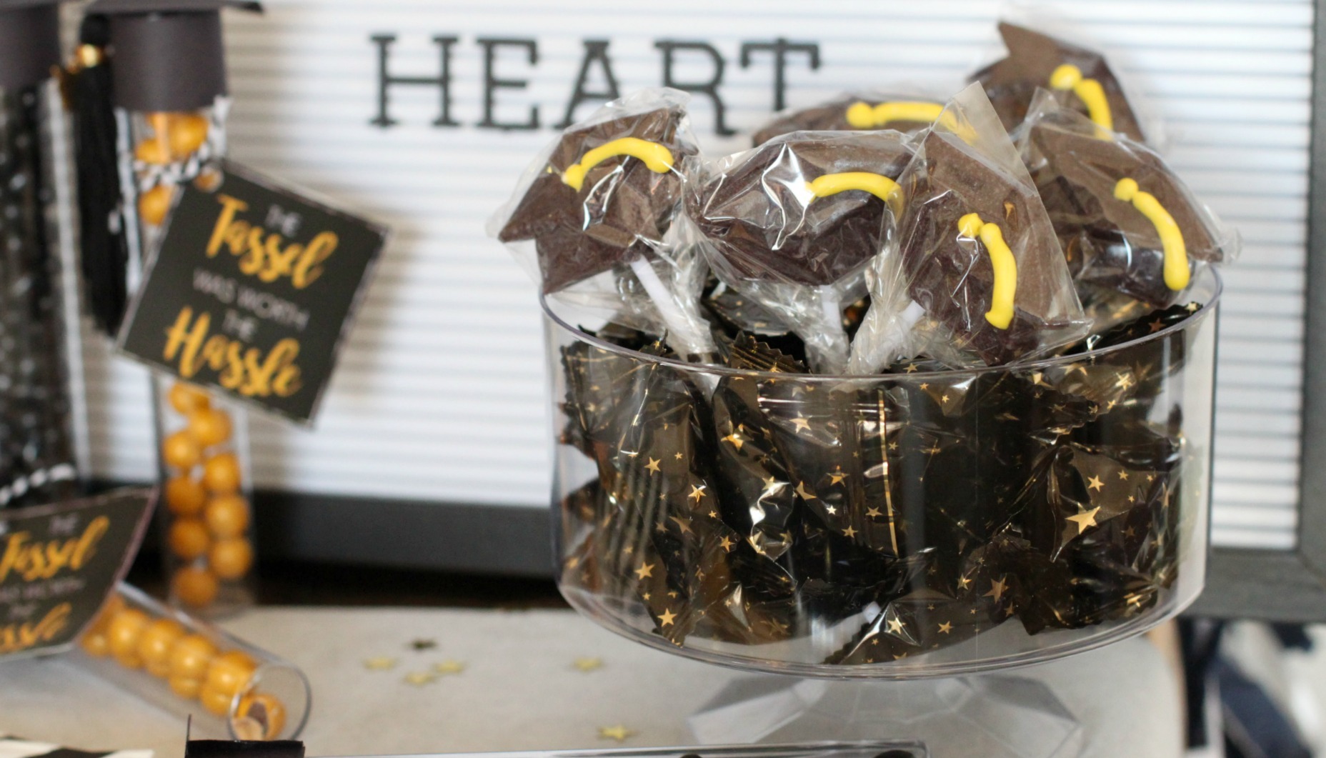 Graduation Cap Lollipops