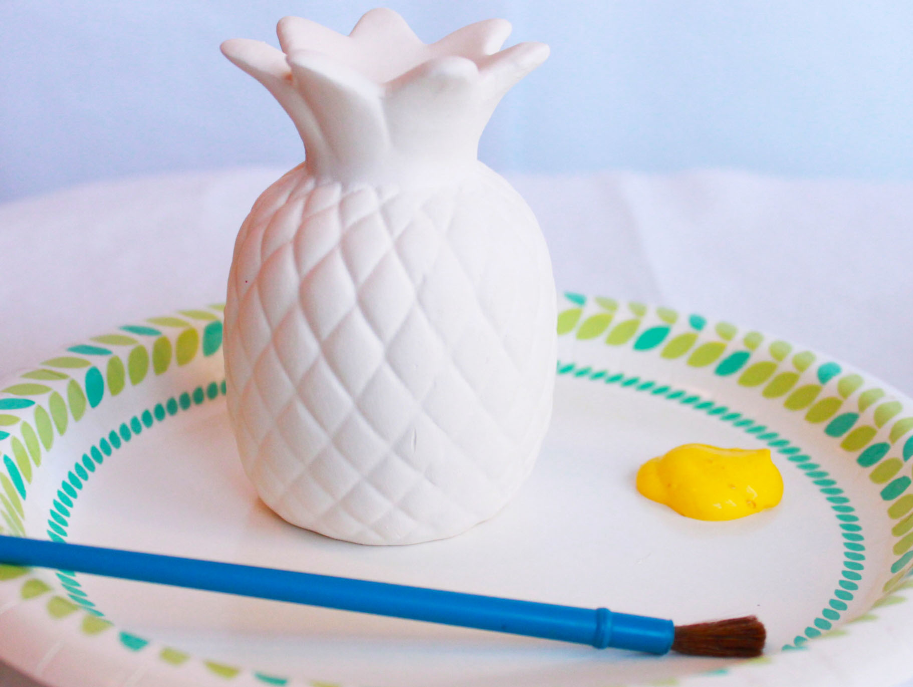 Sweet Mother's Day Pineapple Gift Craft for Kids