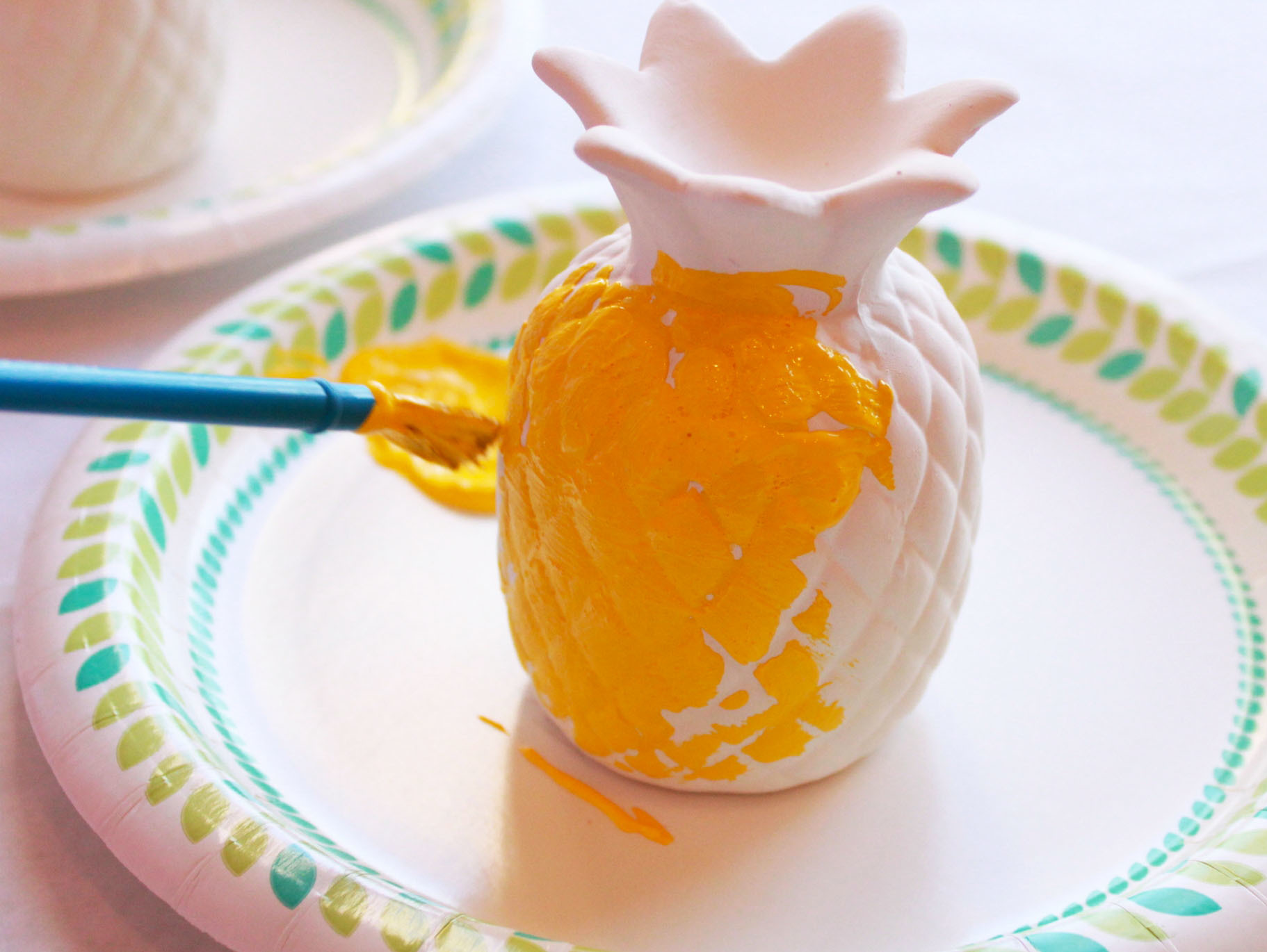 Sweet Mother's Day Pineapple Gift Craft for Kids