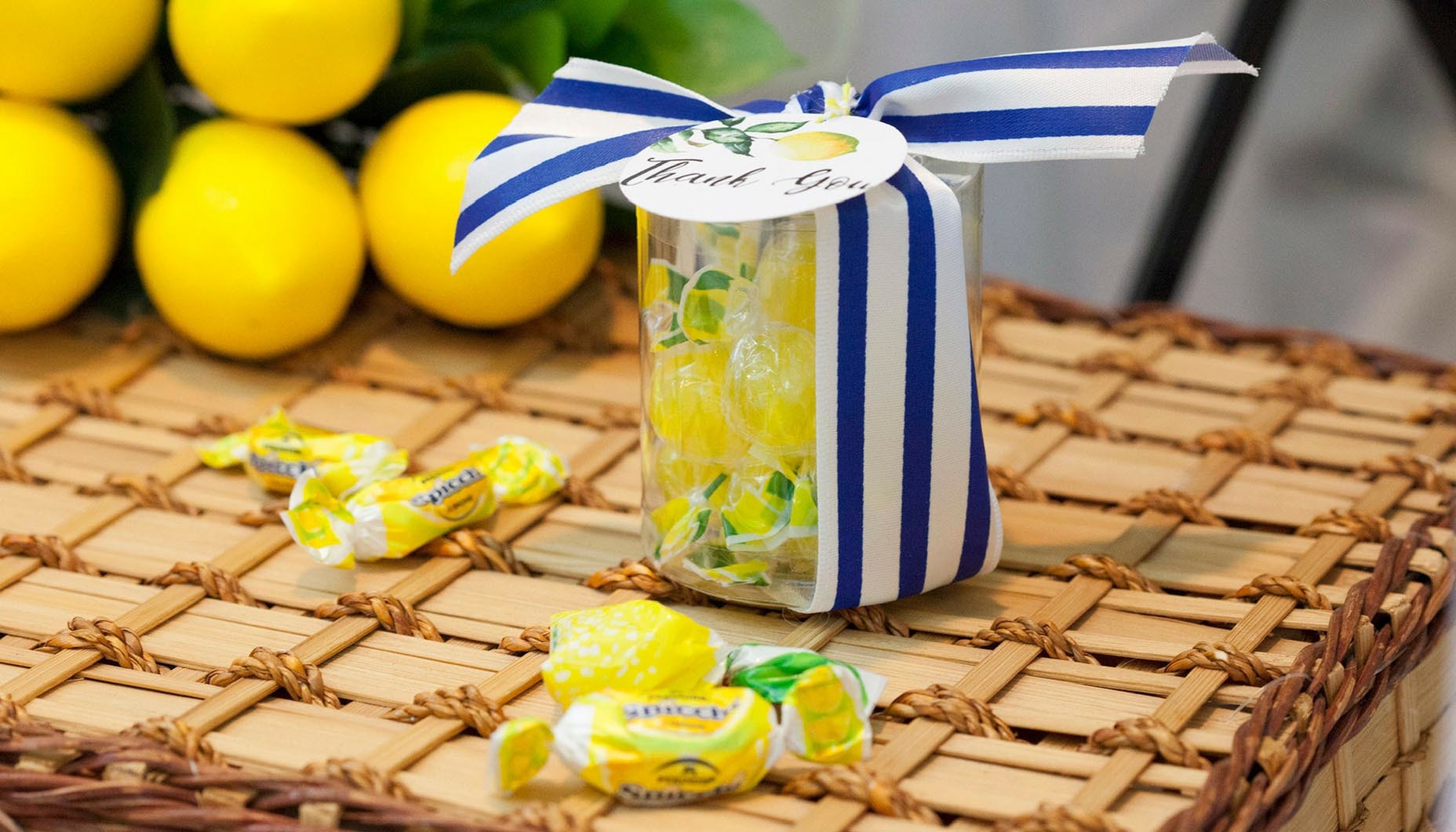 Lemon Bachelorette Favors Lemon Favors Lemon Theme Gift Bags Lemon Favors  Gift Bags Lemon Gift Lemon Bridal Shower Lemon Favor 