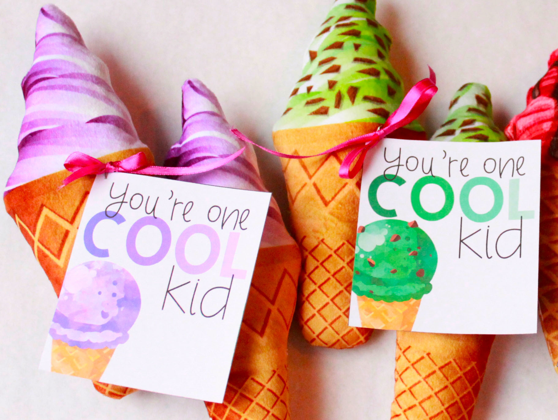 End of the Year Ice Cream Cool Kid Gift