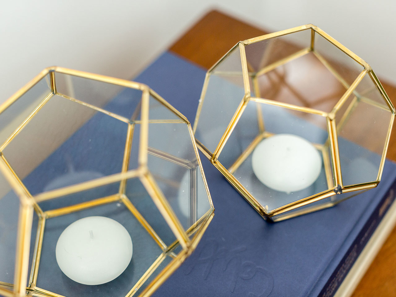 Metallic accents give a room instant elegance.