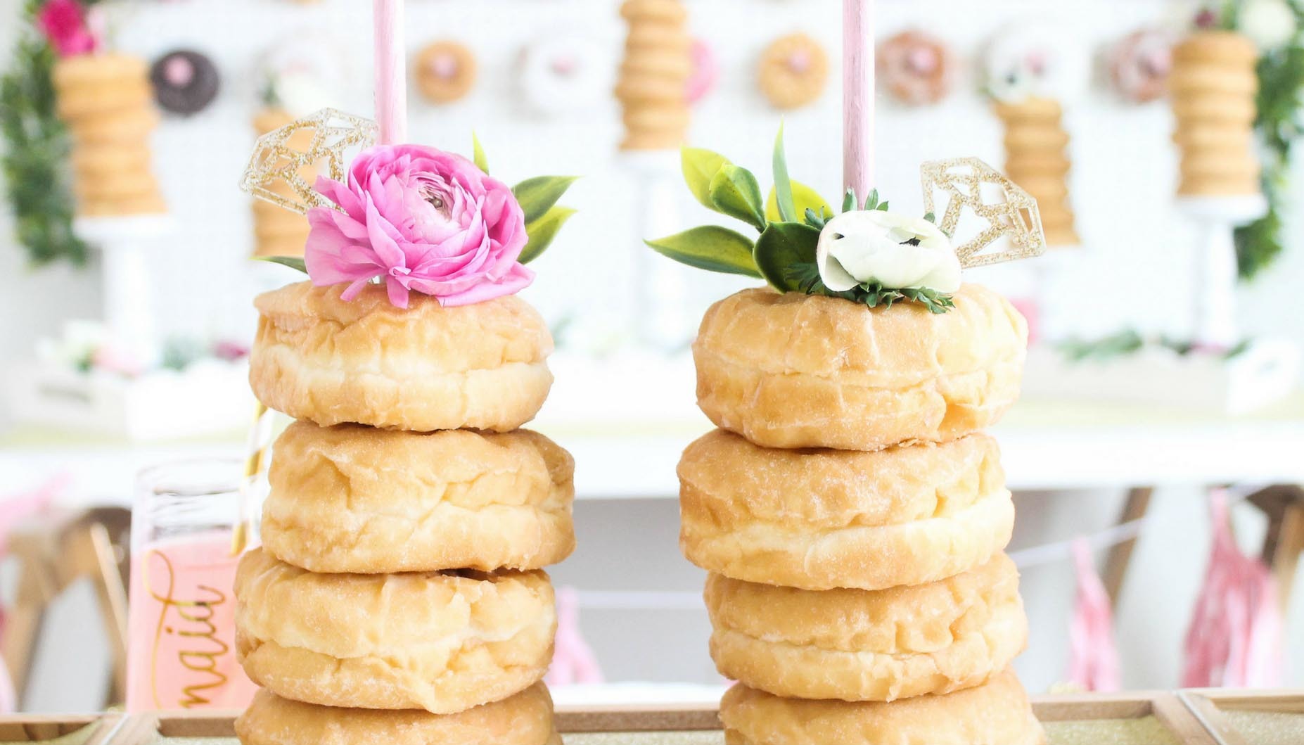 Glitz & Glaze Donut Bridal Shower Donut Details