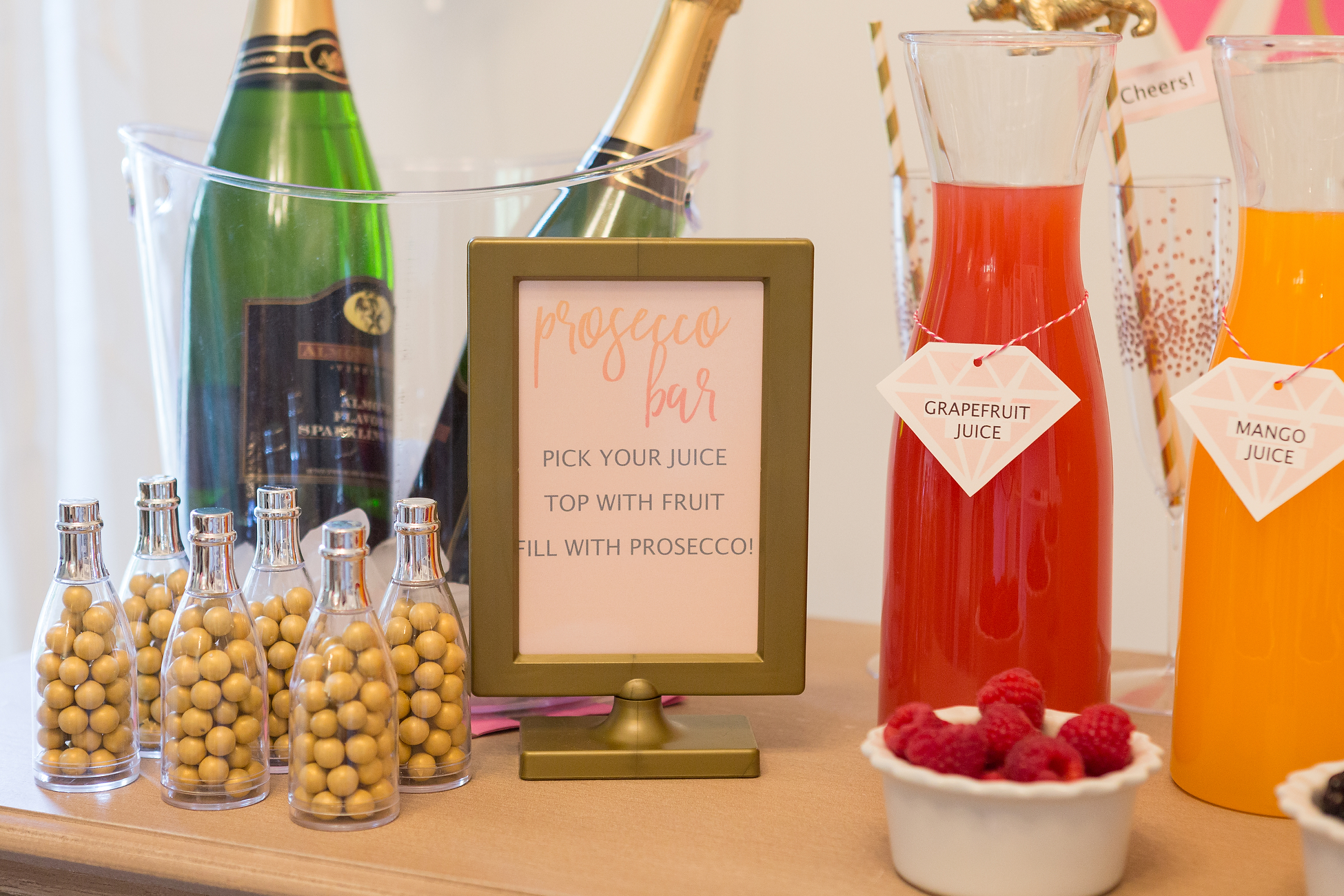 diy pimp your prosecco bar How To Create A Pimp Your Prosecco Bar