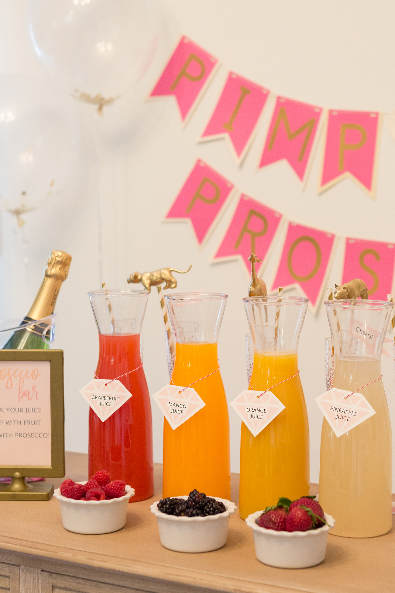 diy pimp your prosecco bar How To Create A Pimp Your Prosecco Bar