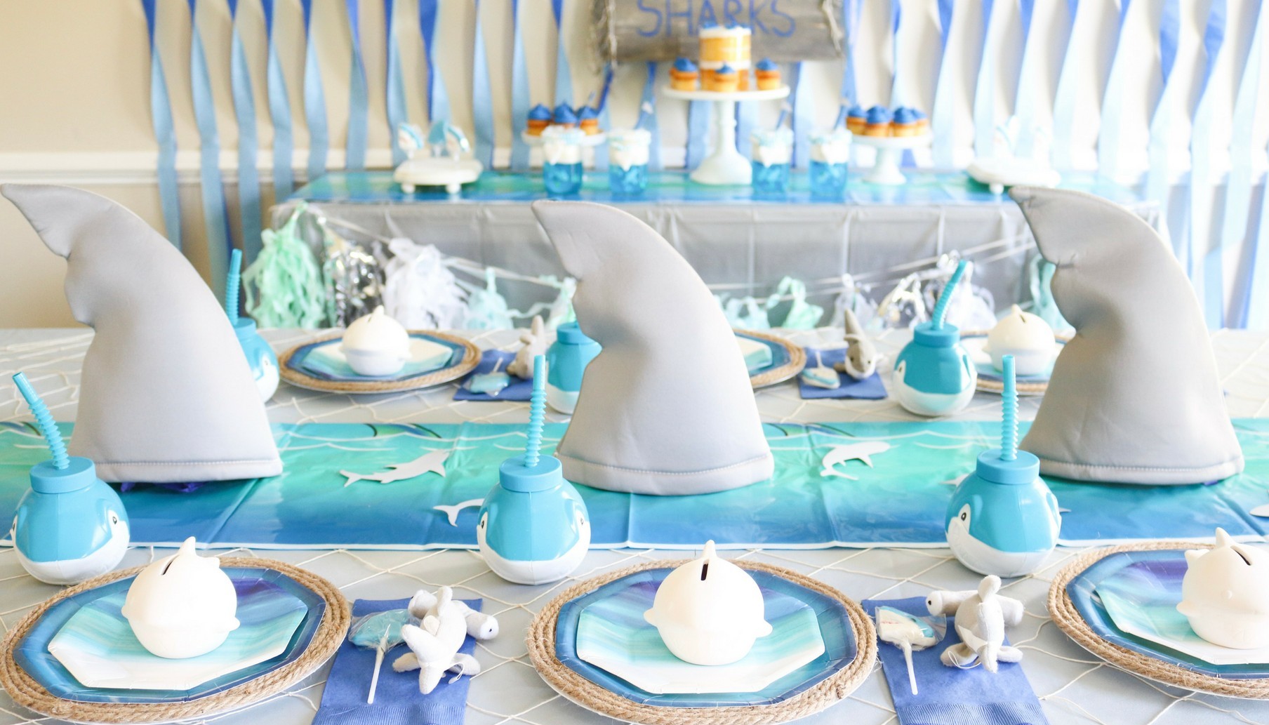 Shark Birthday Party Ideas