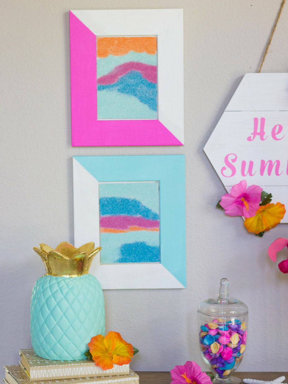 DIY Modern Sand Art