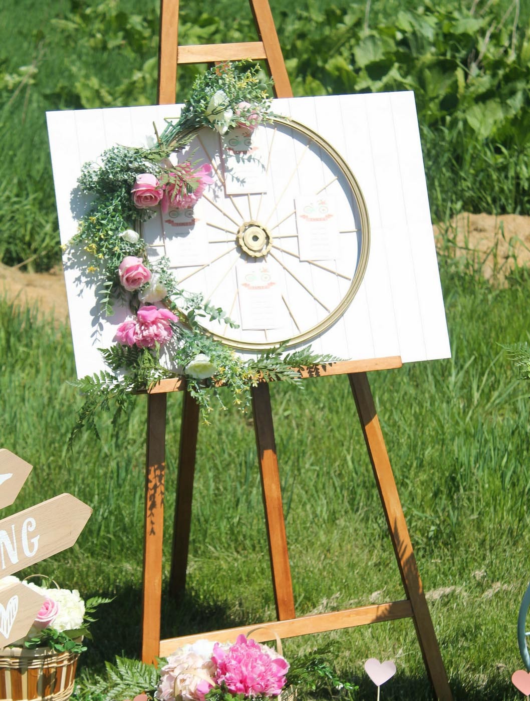 Museum Wooden Easel