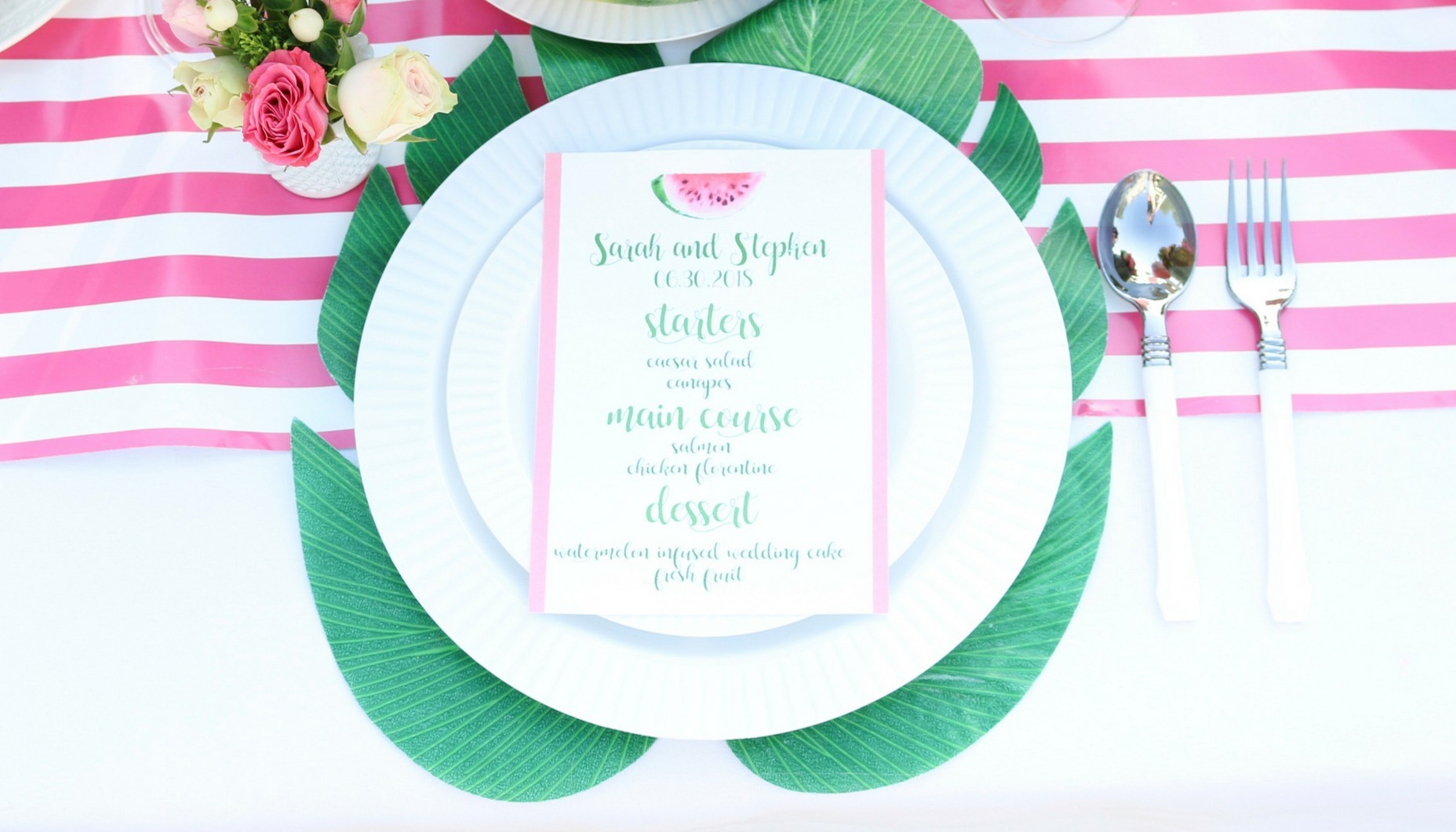 Watermelon Bridal Shower Ideas