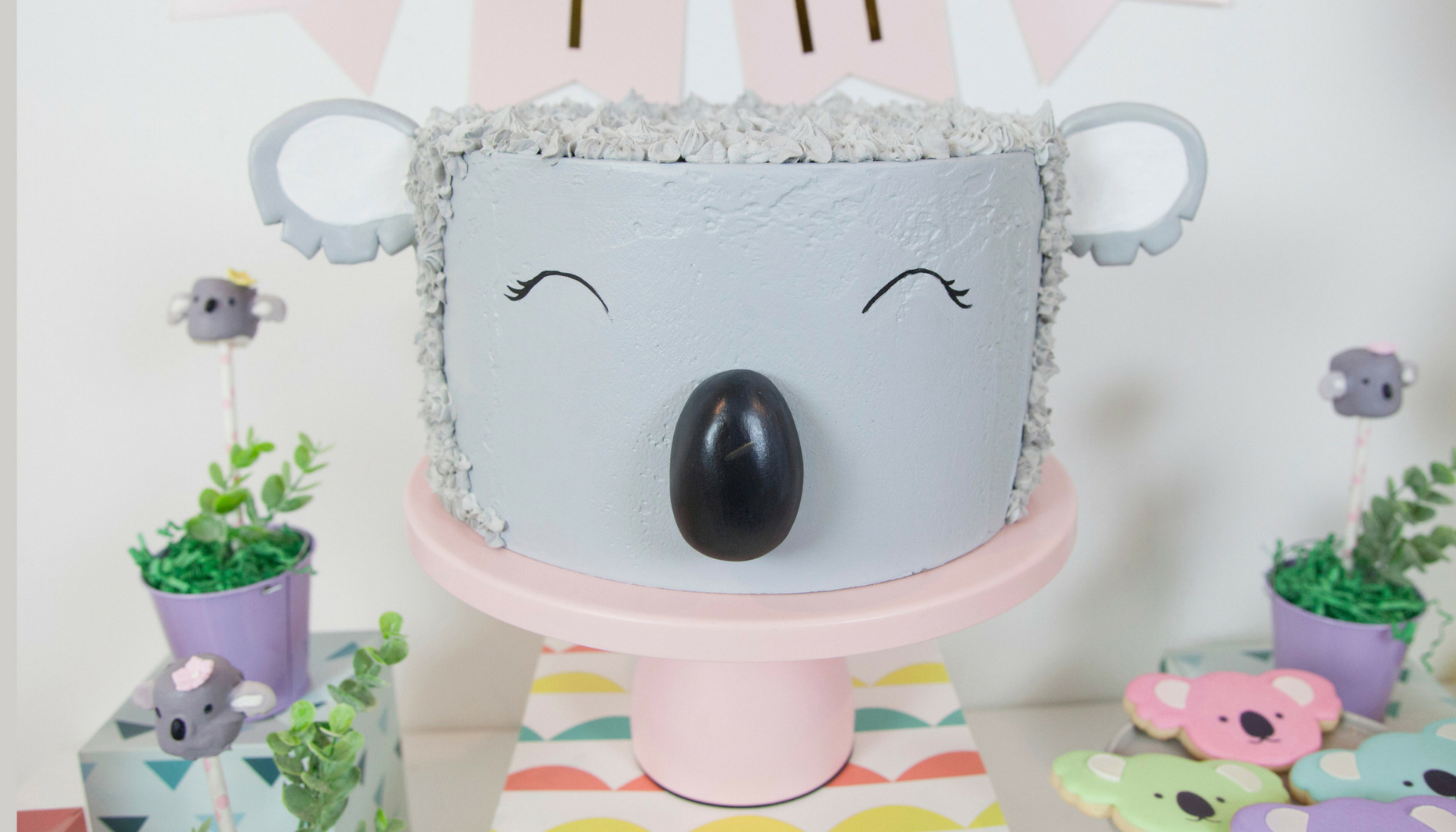 Koala Birthday Party Decorations Supplies With Koala - Temu