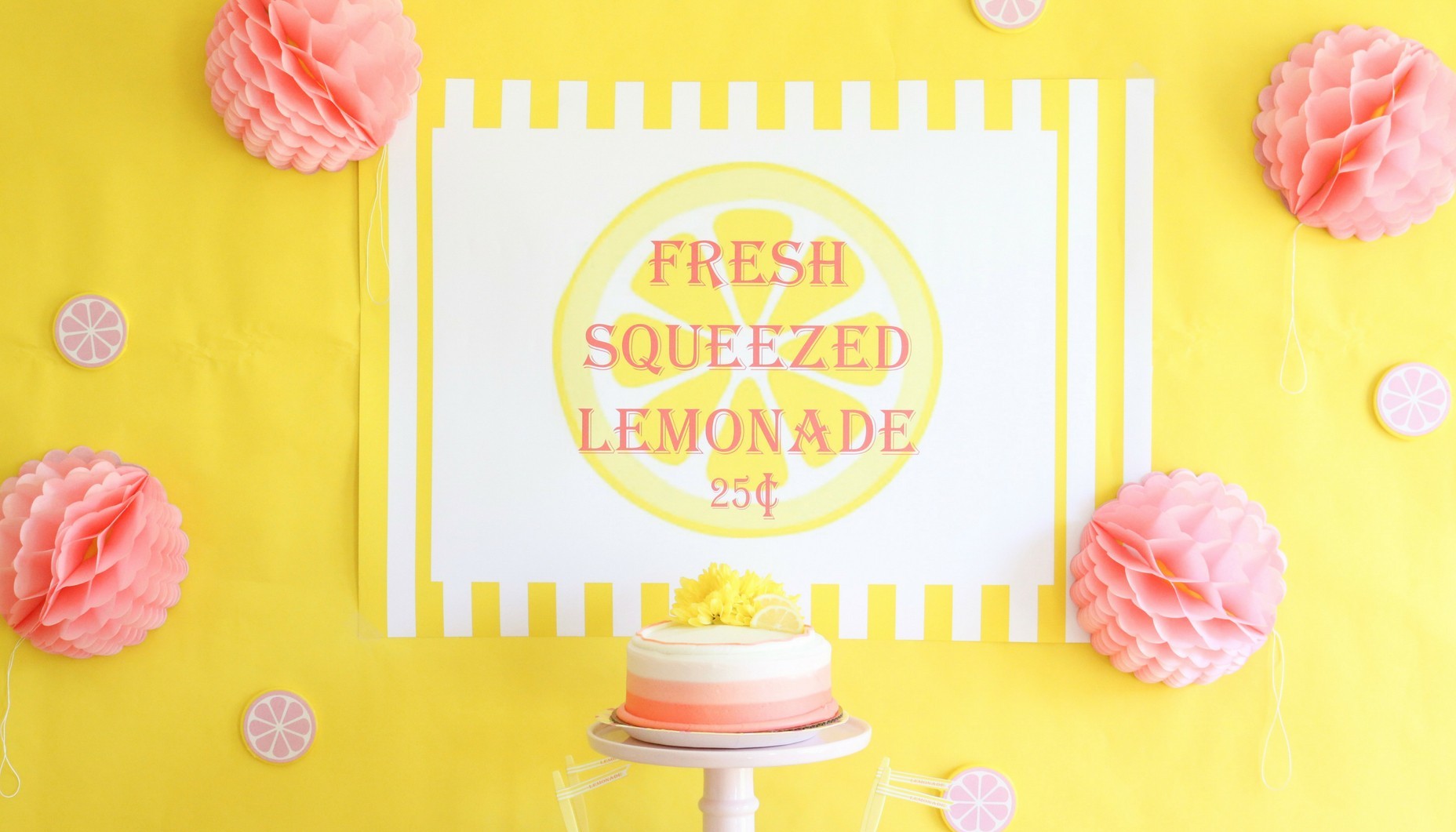 Pink Lemonade Party Ideas