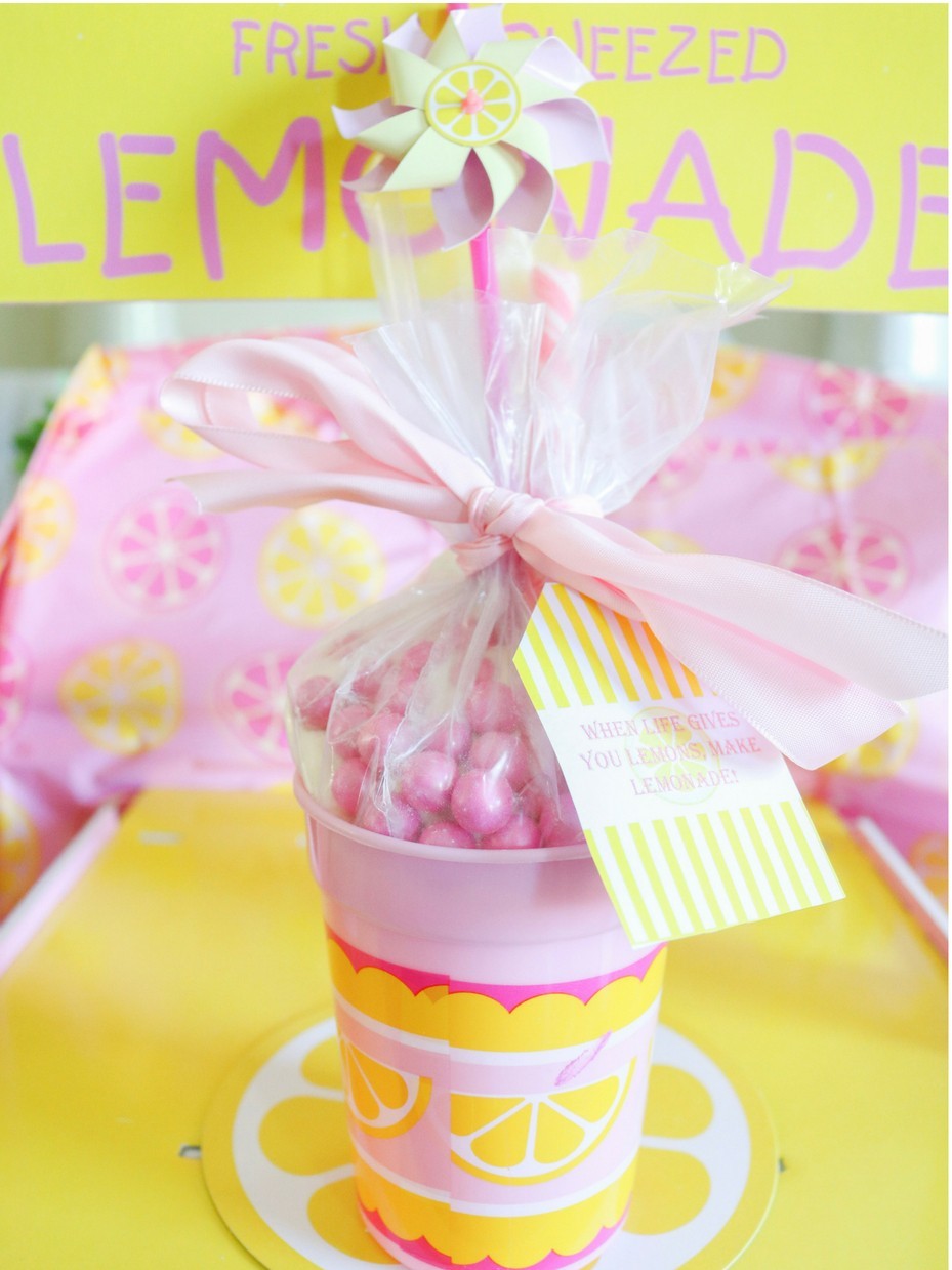 Pink lemonade party cups, Pink Lemonade Birthday Party cups, Pink Lemonade  Favors, Lemonade Stand party, Pink Lemonade shower, Disposable