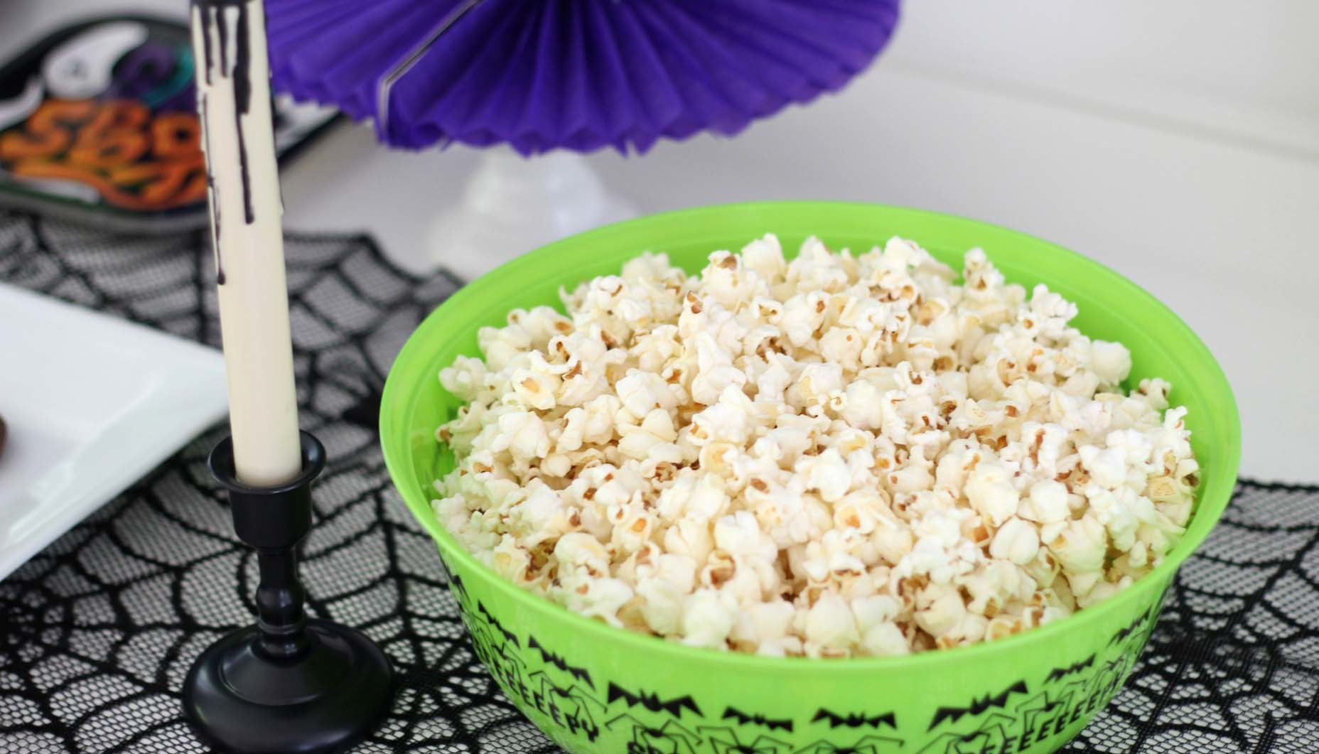 Halloween popcorn bowl