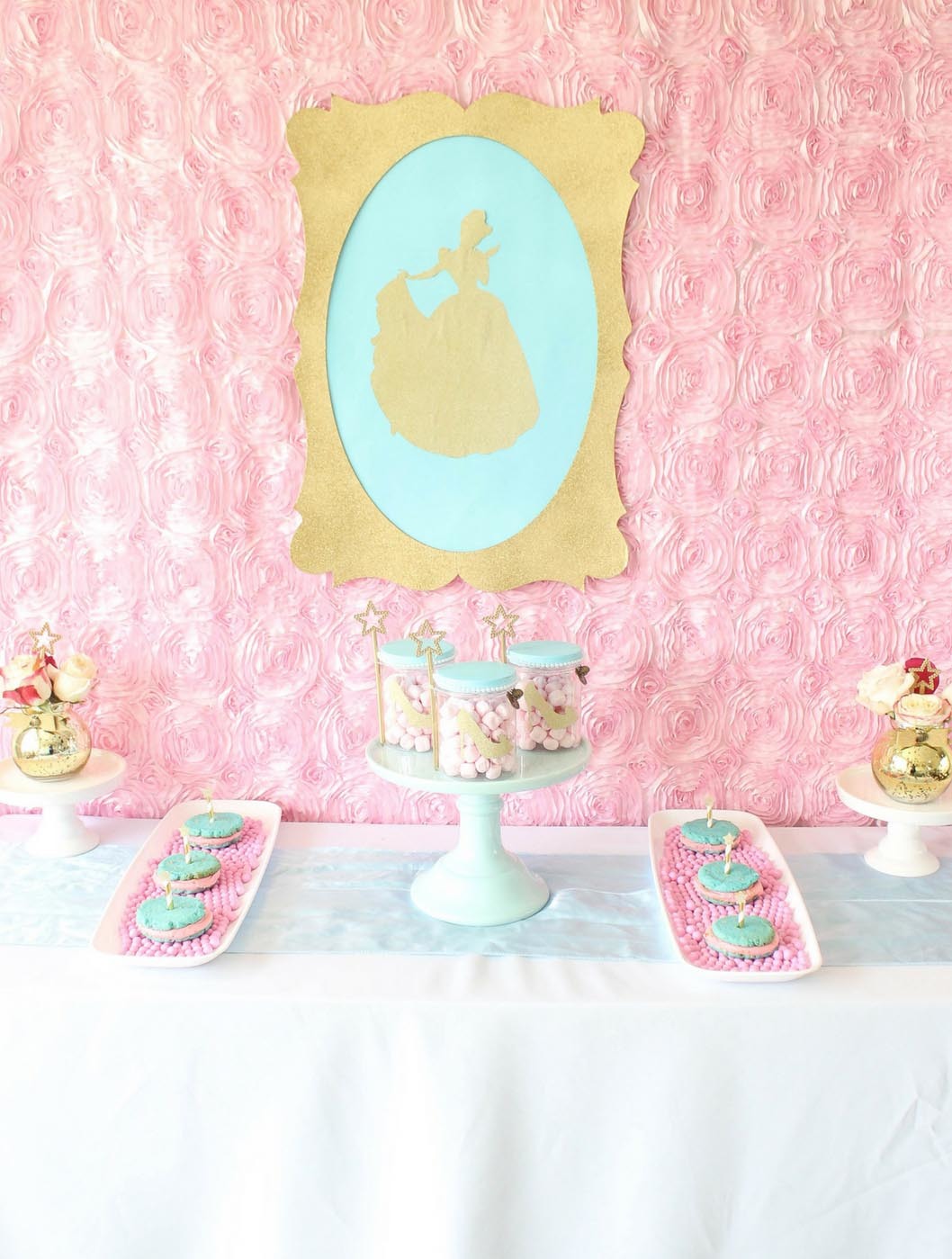 Cinderella's Royal Ball Birthday Party Backdrop