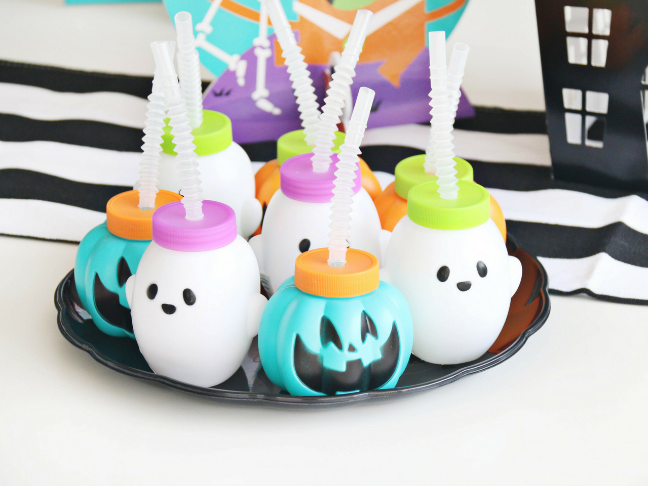 Goofy Ghouls Classroom Party cups for each child