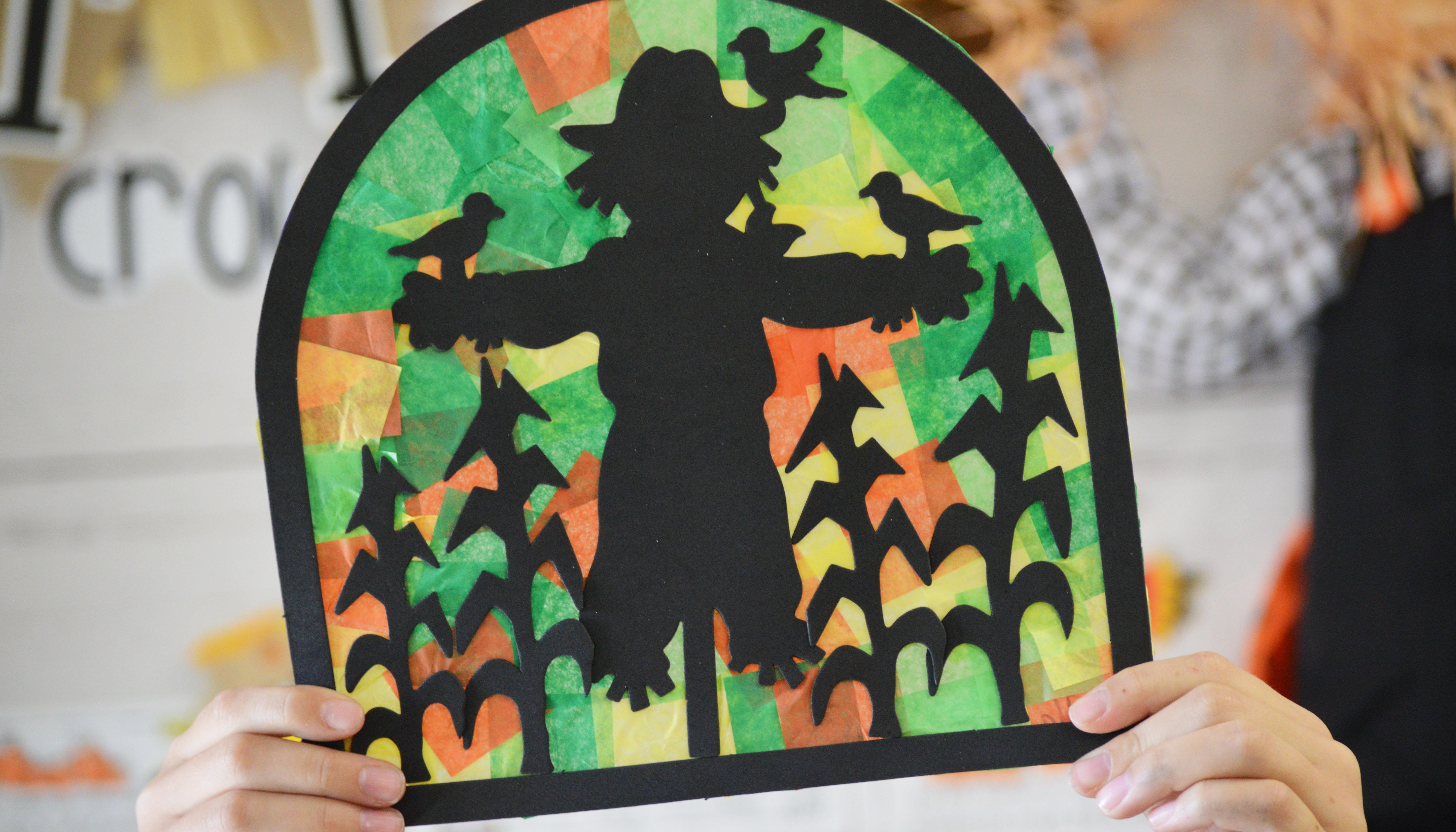 OTC Writing to crow about bulletin board ideas and fall crafts
