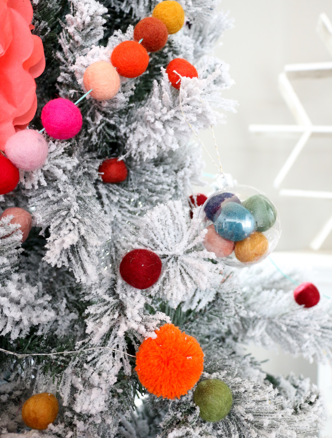 DIY Boho Christmas Mantel