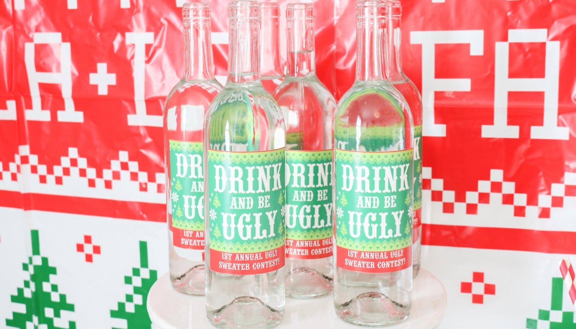 Ugly Sweater Wine Exchange Party Ideas