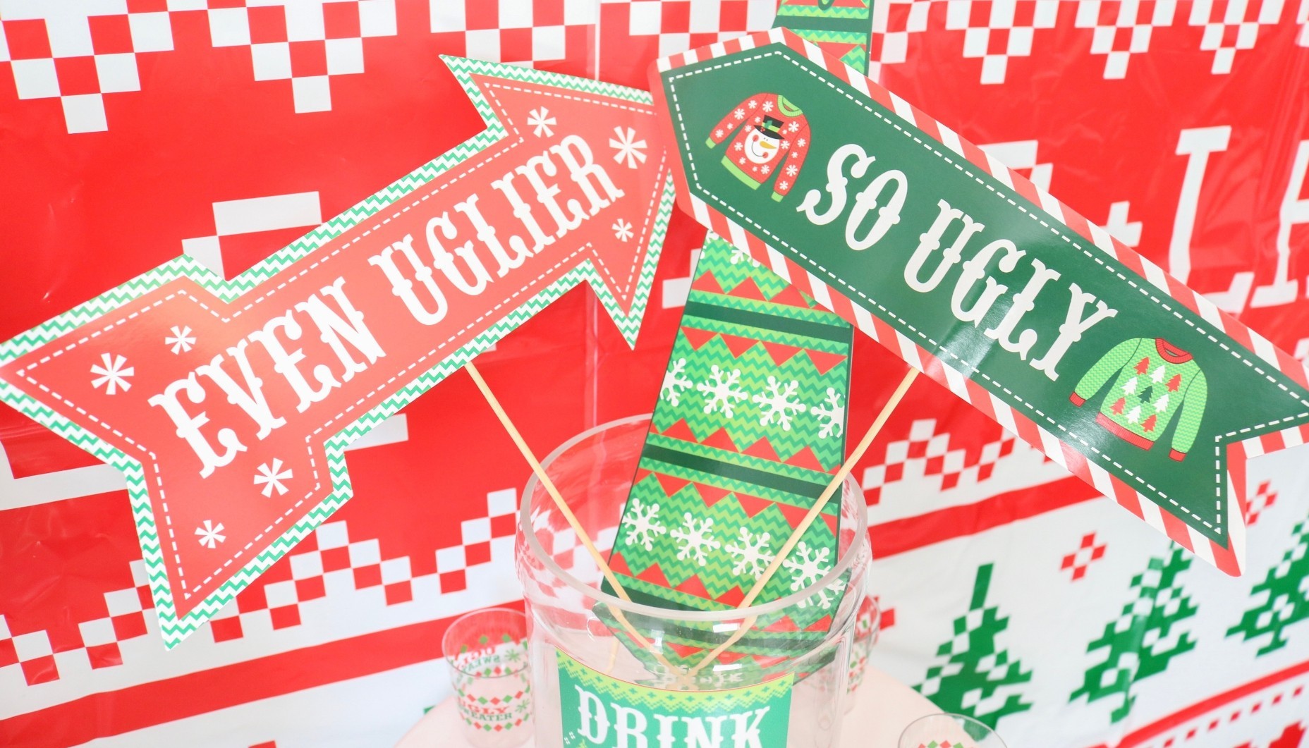 Ugly Sweater Wine Exchange Party Ideas