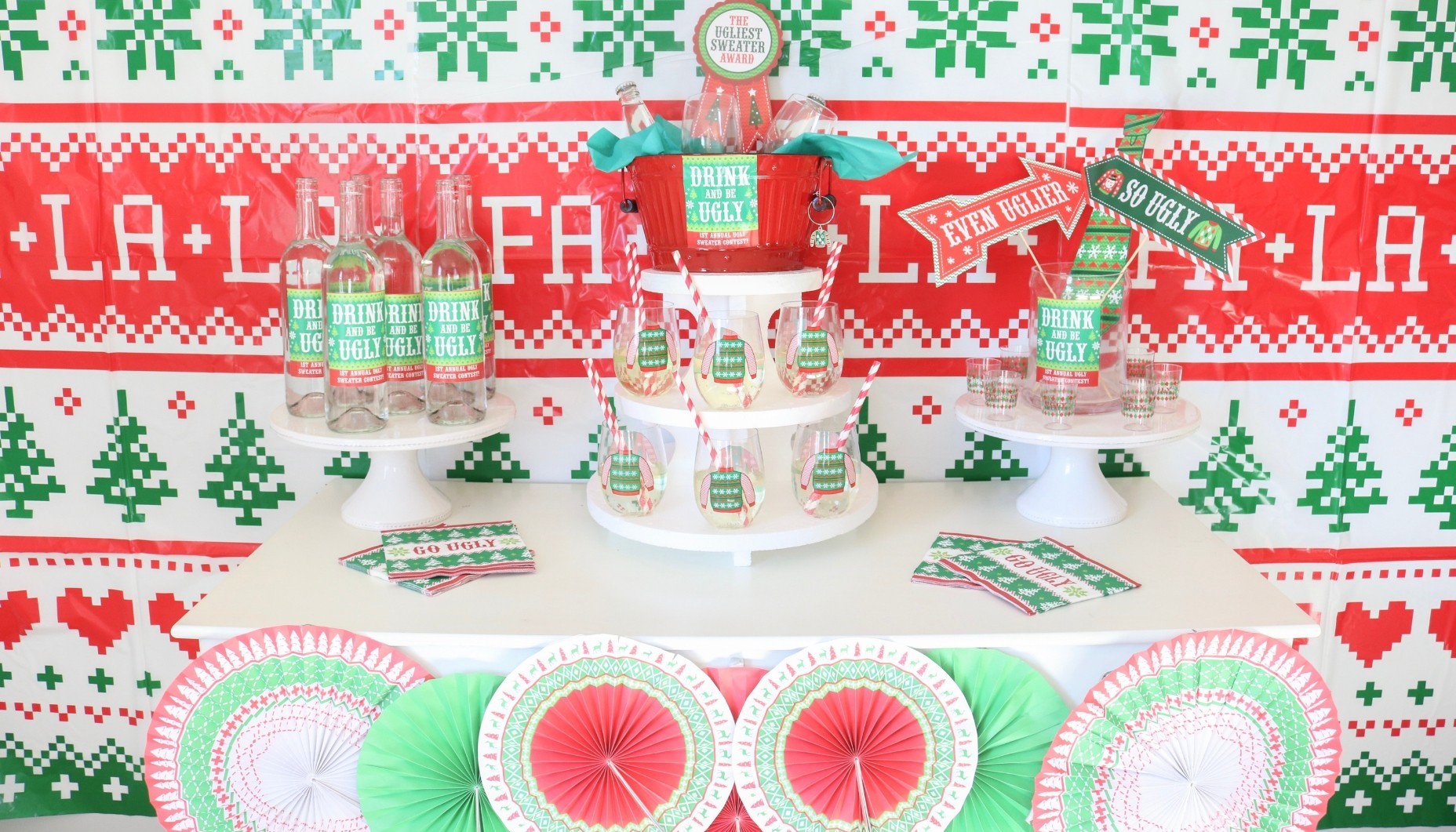 Ugly Sweater Wine Exchange Party Ideas