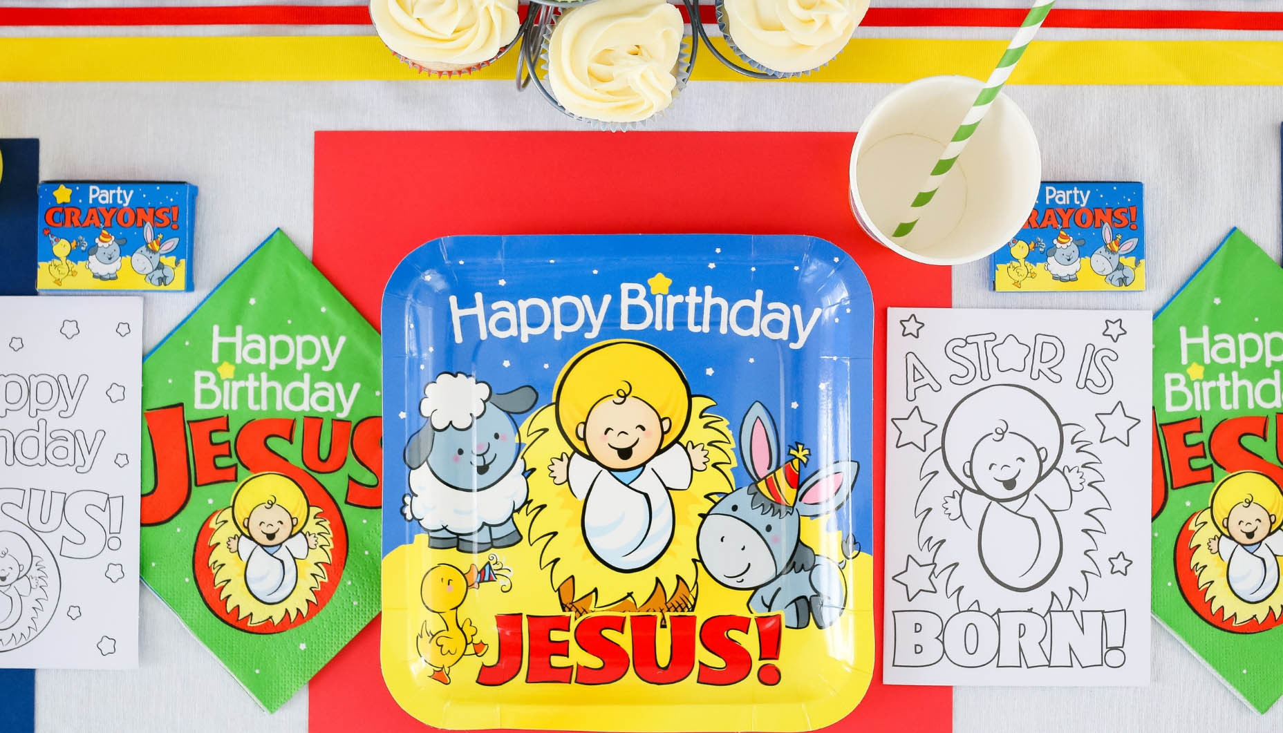 happy birthday jesus craft
