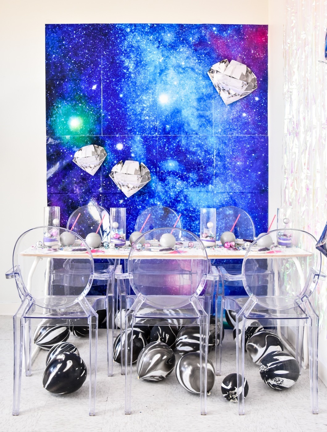Galactic Space Galaxy Themed Teen Tween Birthday Party