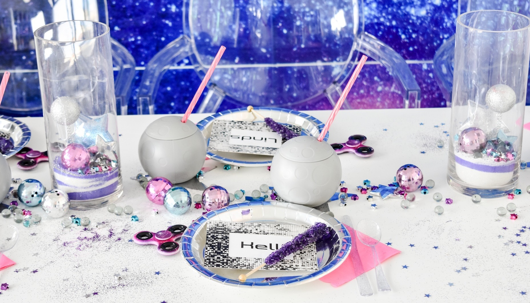 Galactic Space Galaxy Themed Teen Tween Birthday Party