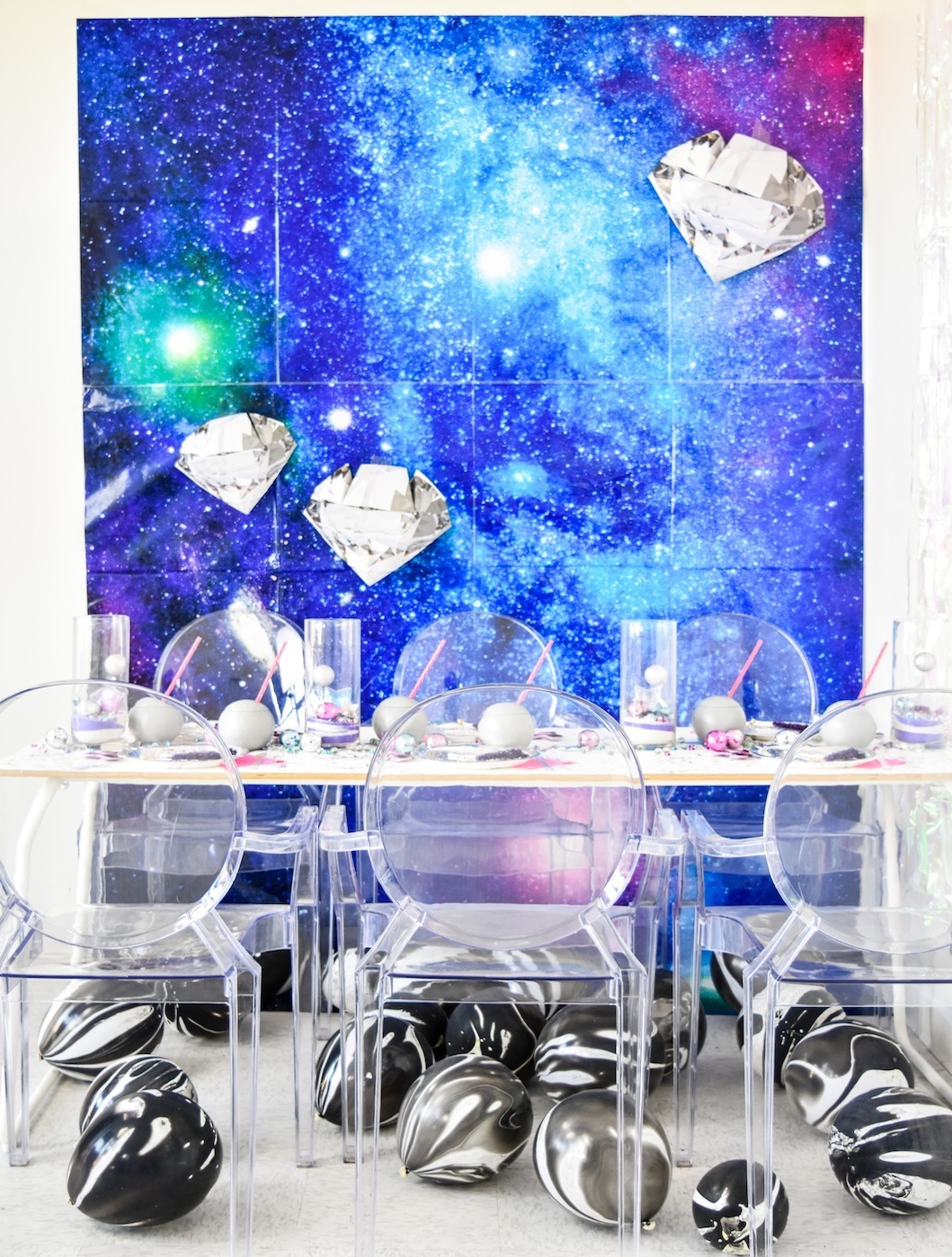 Galactic Space Galaxy Themed Teen Tween Birthday Party