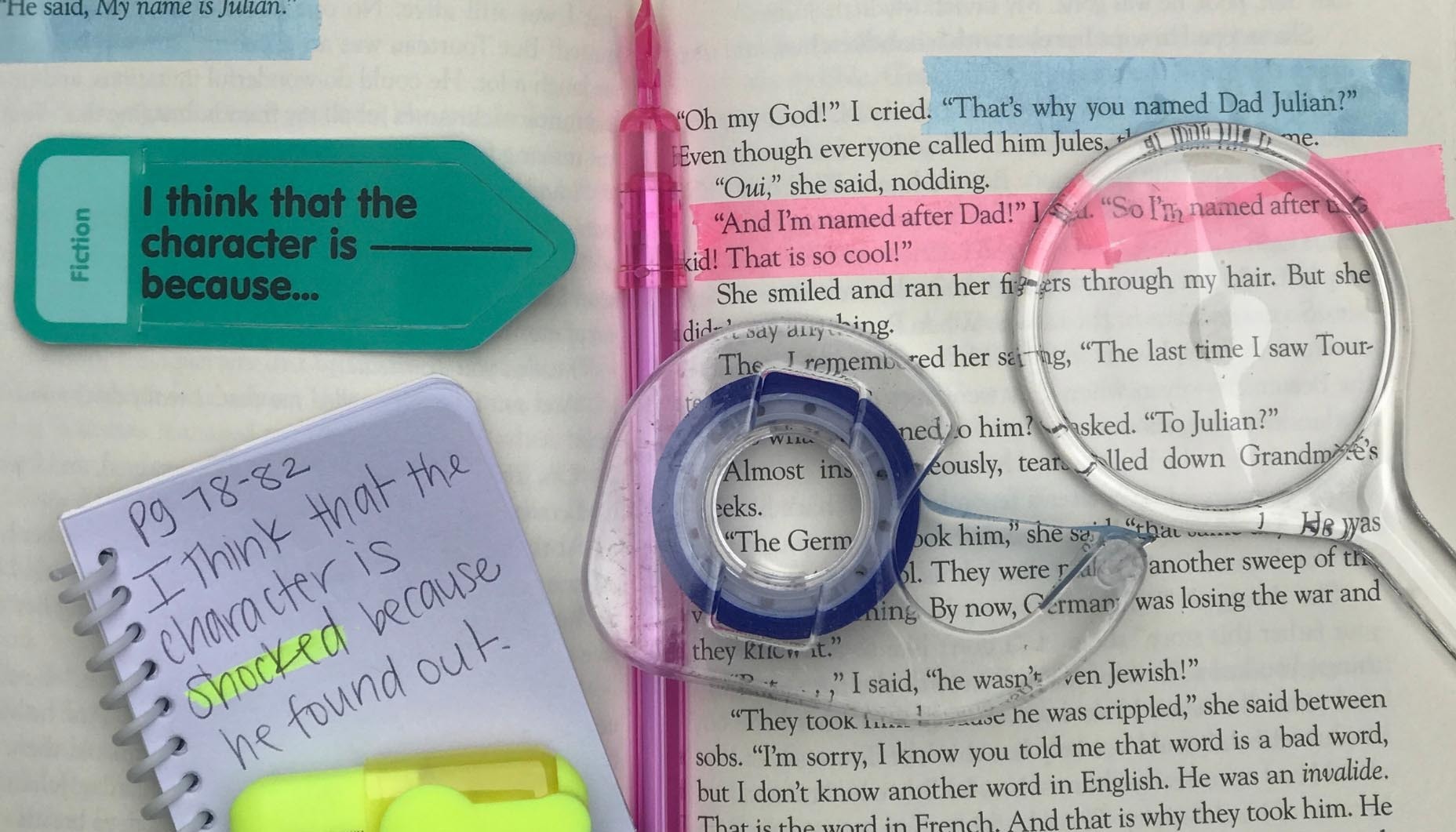 close reading toolbox