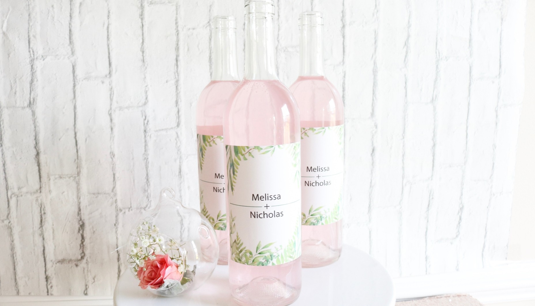 Champagne, Pink and Green Wedding Ideas