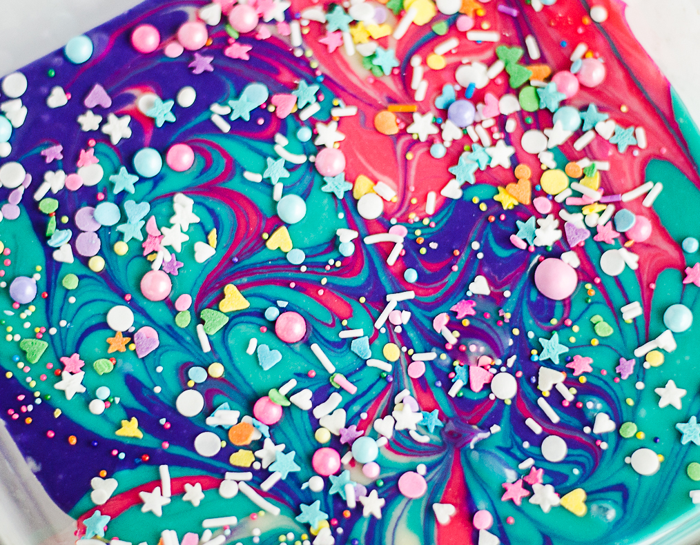 unicorn fudge