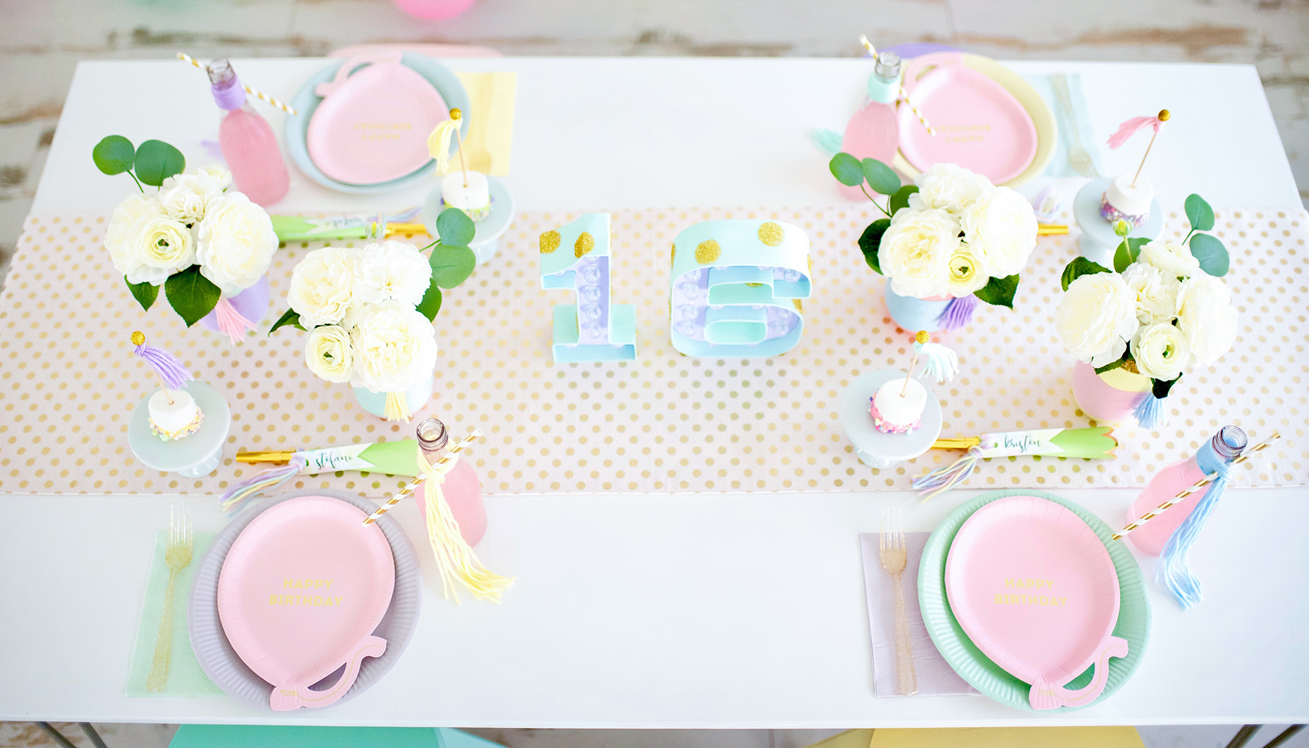 pastel-rainbow-sweet-16-party