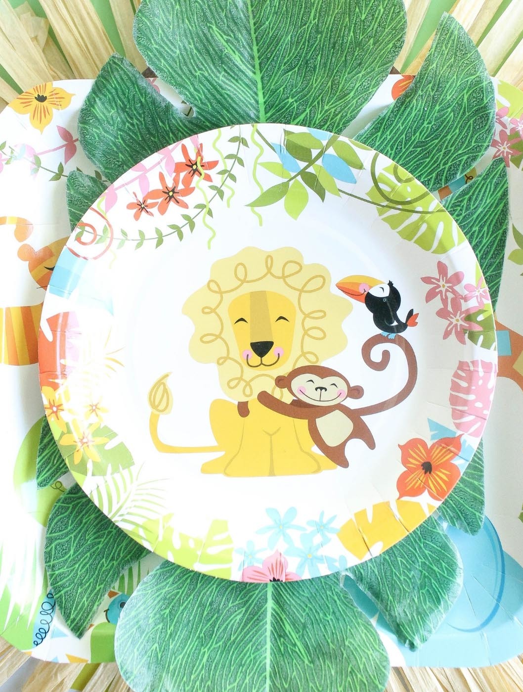 Jungle Baby Shower Dessert Plate