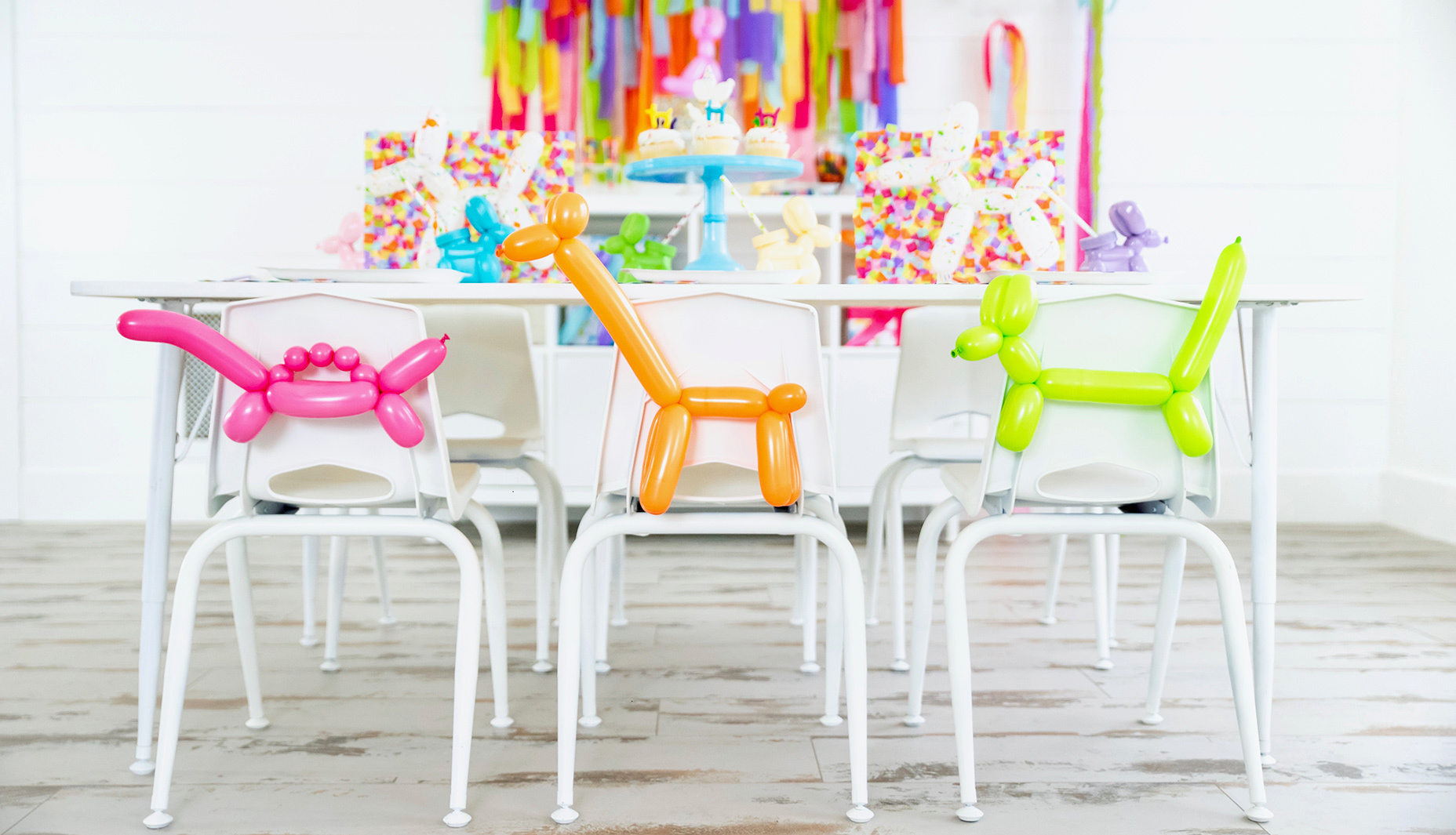 Confetti-Filled-Rainbow-Balloon-Animal-Paw-ty