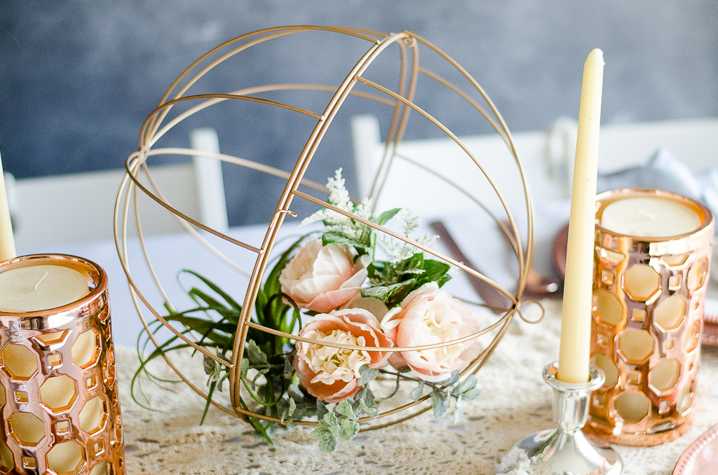 Geode Wedding Tablescape