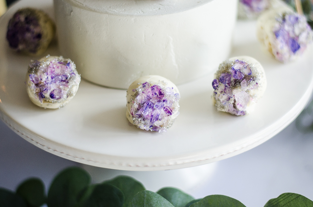 Geode Wedding Tablescape